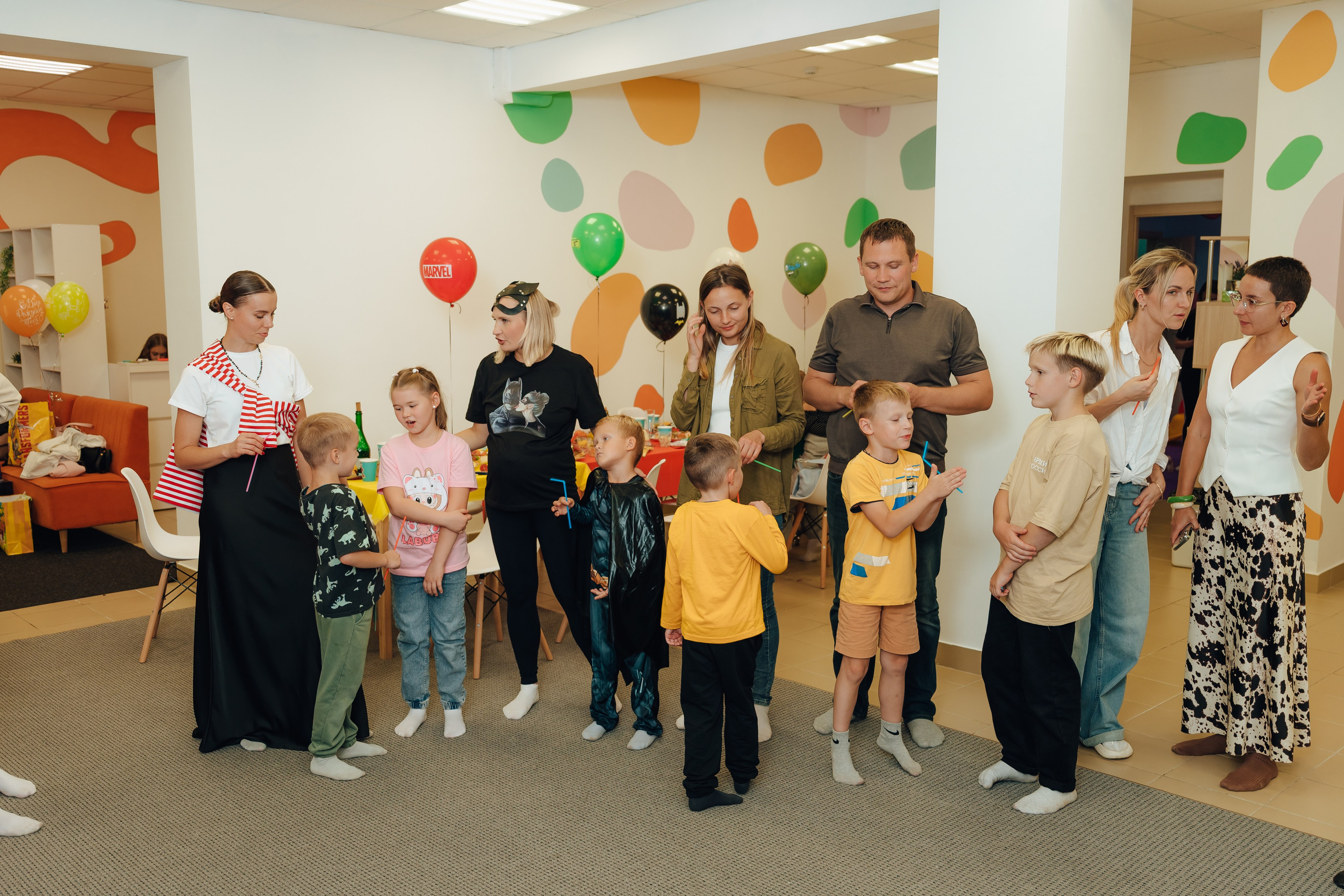 Праздник Льва в Мультифокс. Детский и семейный фотограф Катерина Мишина