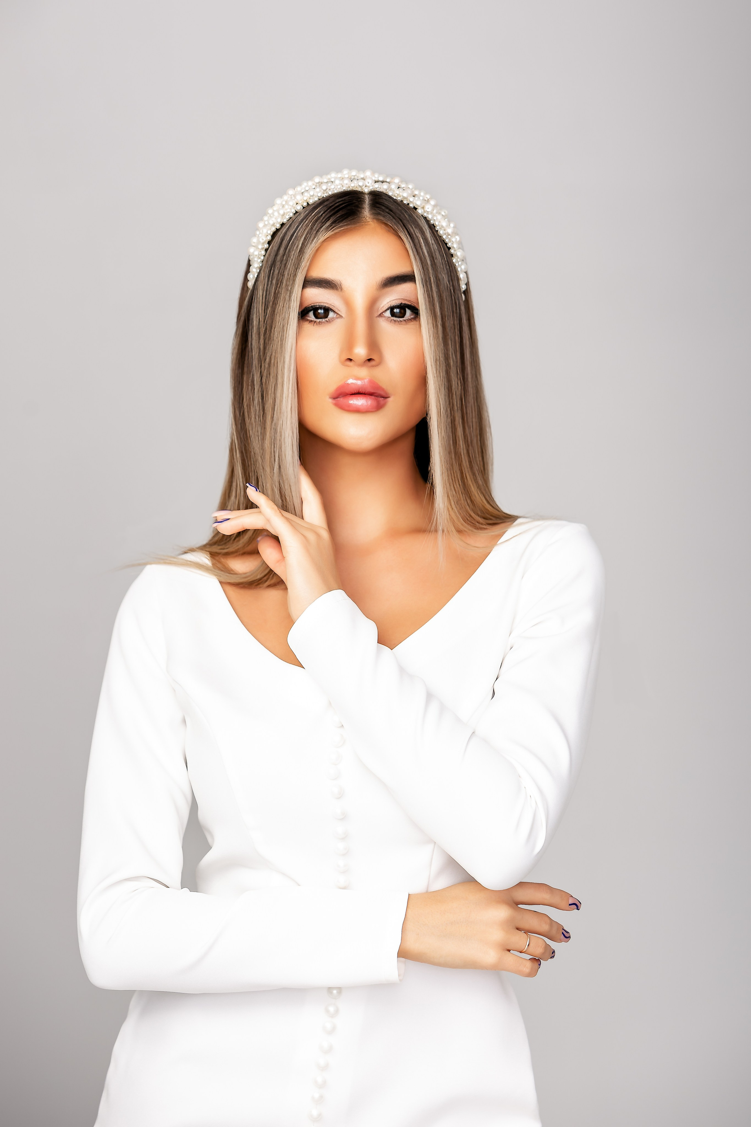 Фотосессия невесты в студии. Фотограф Ильхам Сибгатуллин Казань