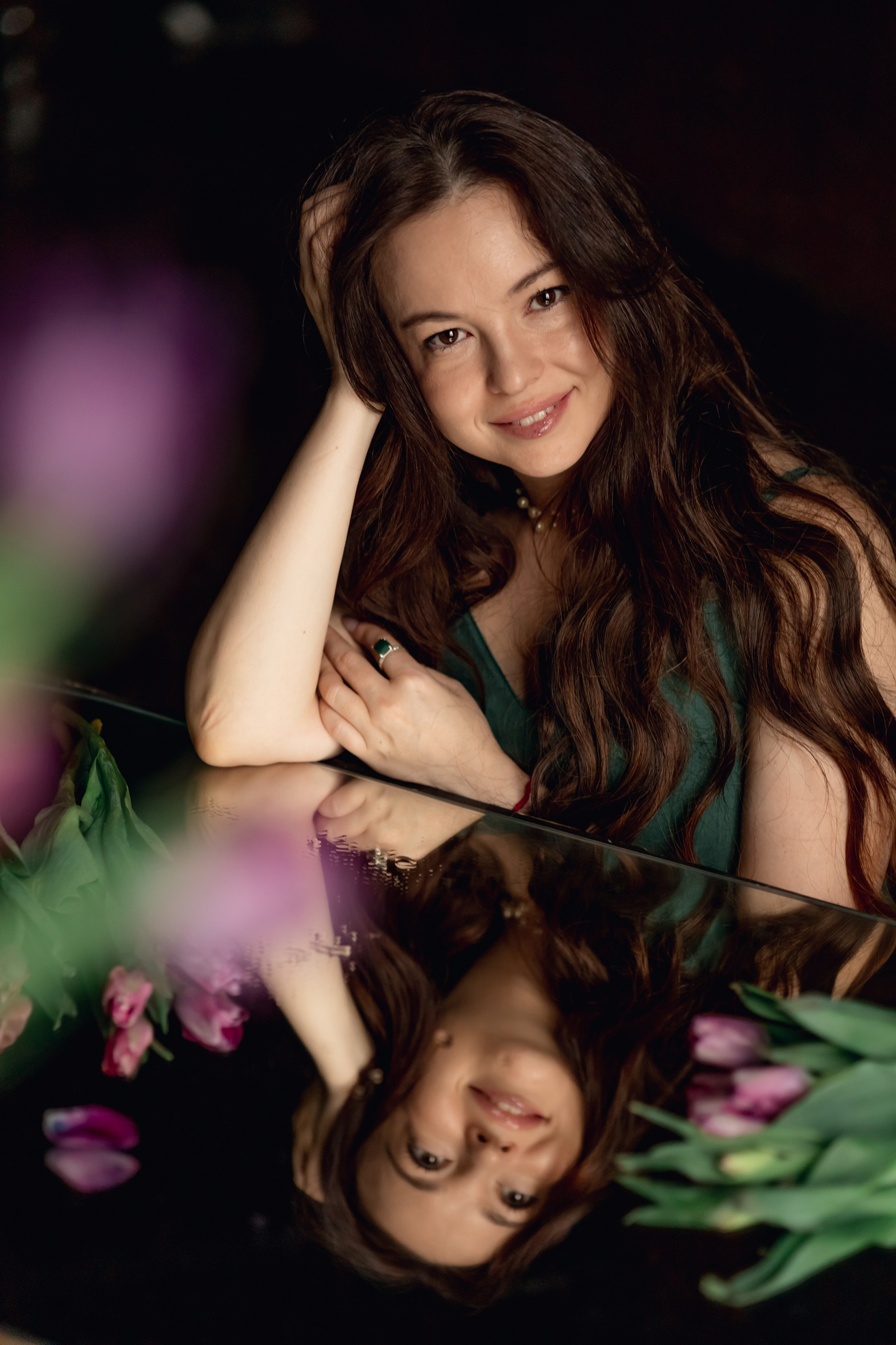 Художественный женский портрет в студии. Семейный и детский фотограф в Москве Анна Чертополох