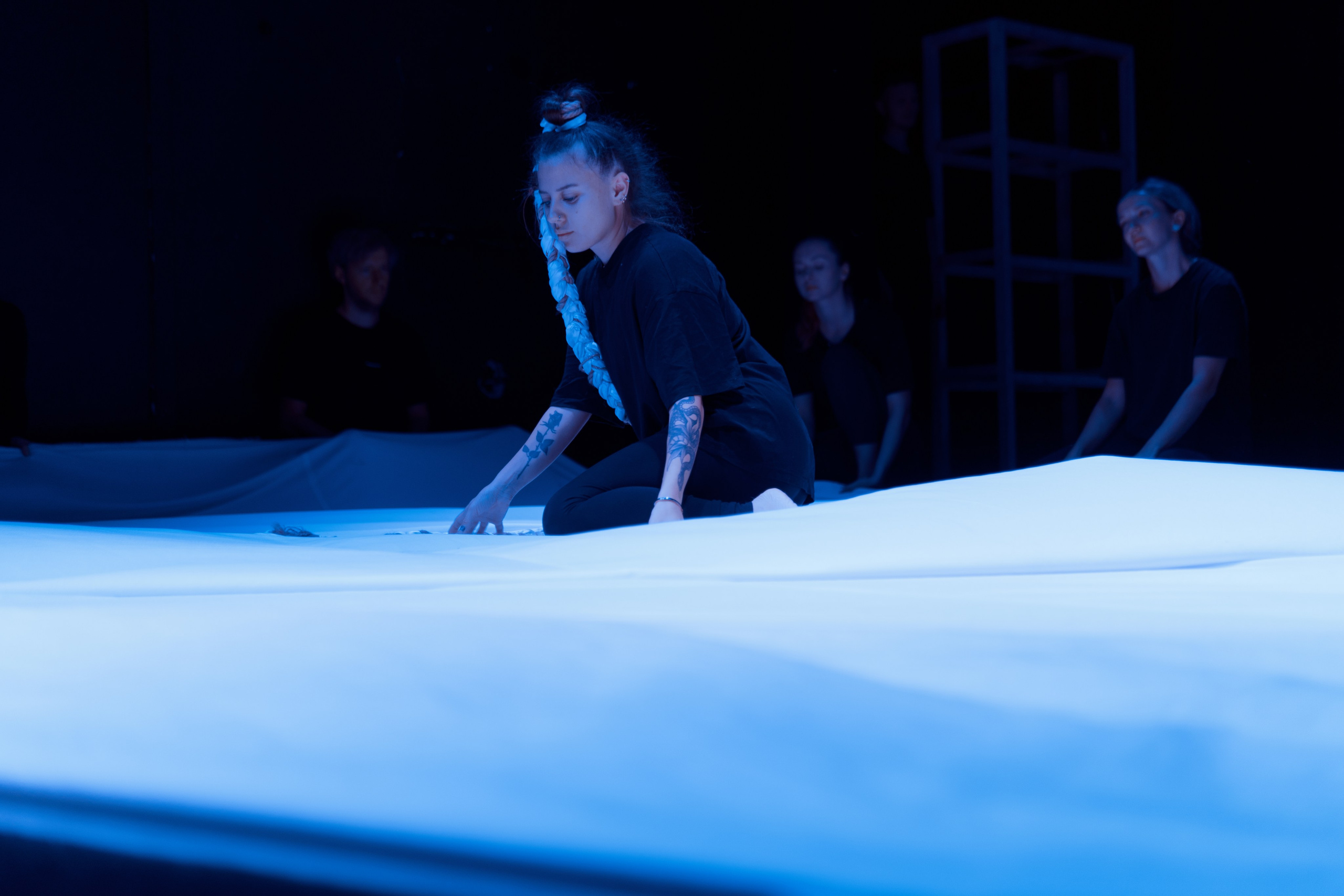 Показ группы Advanced 7 — Физический театр. Репортажный и портретный фотограф Андрей Гаровский