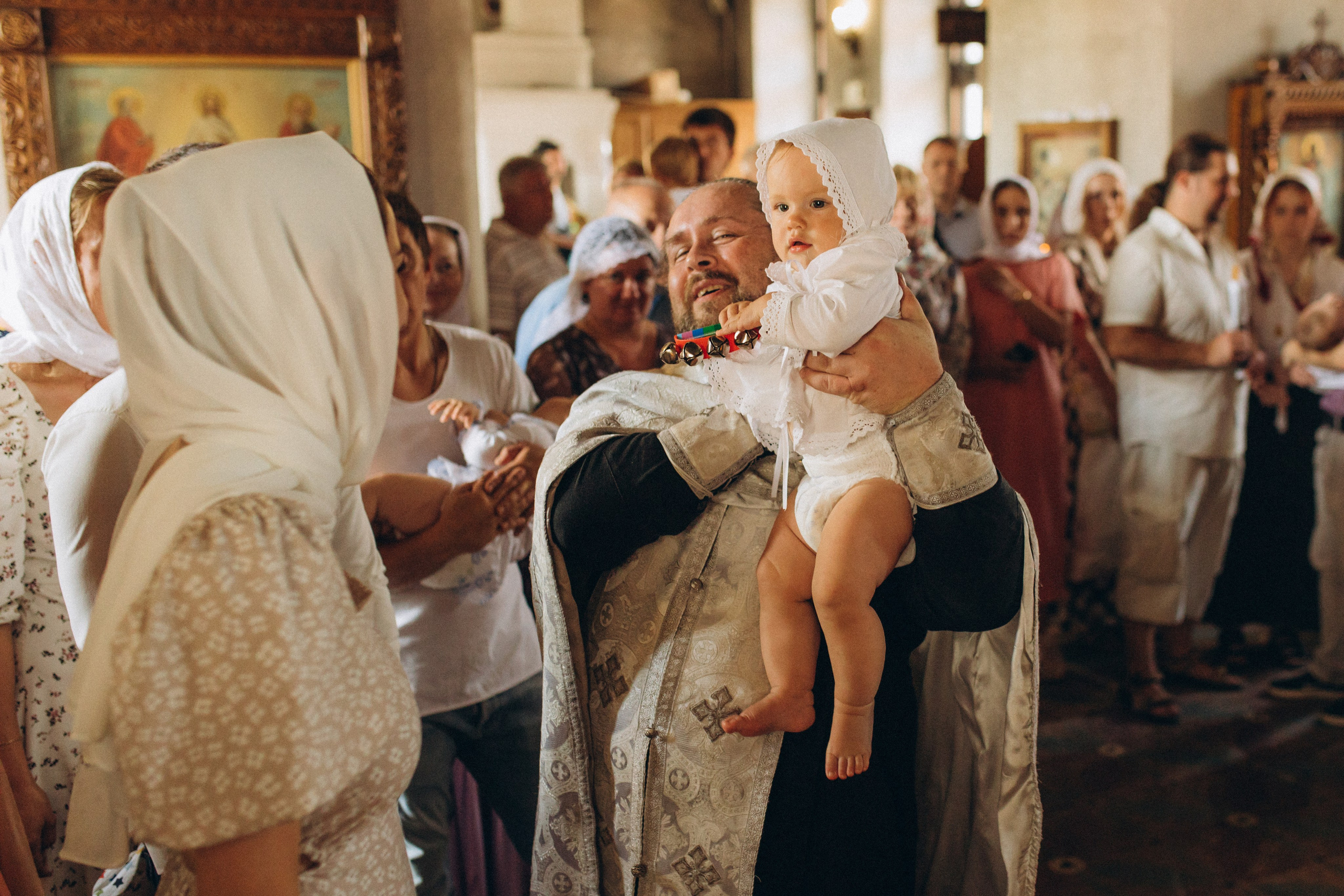Крещение Марии. Семейный фотограф в Обнинске