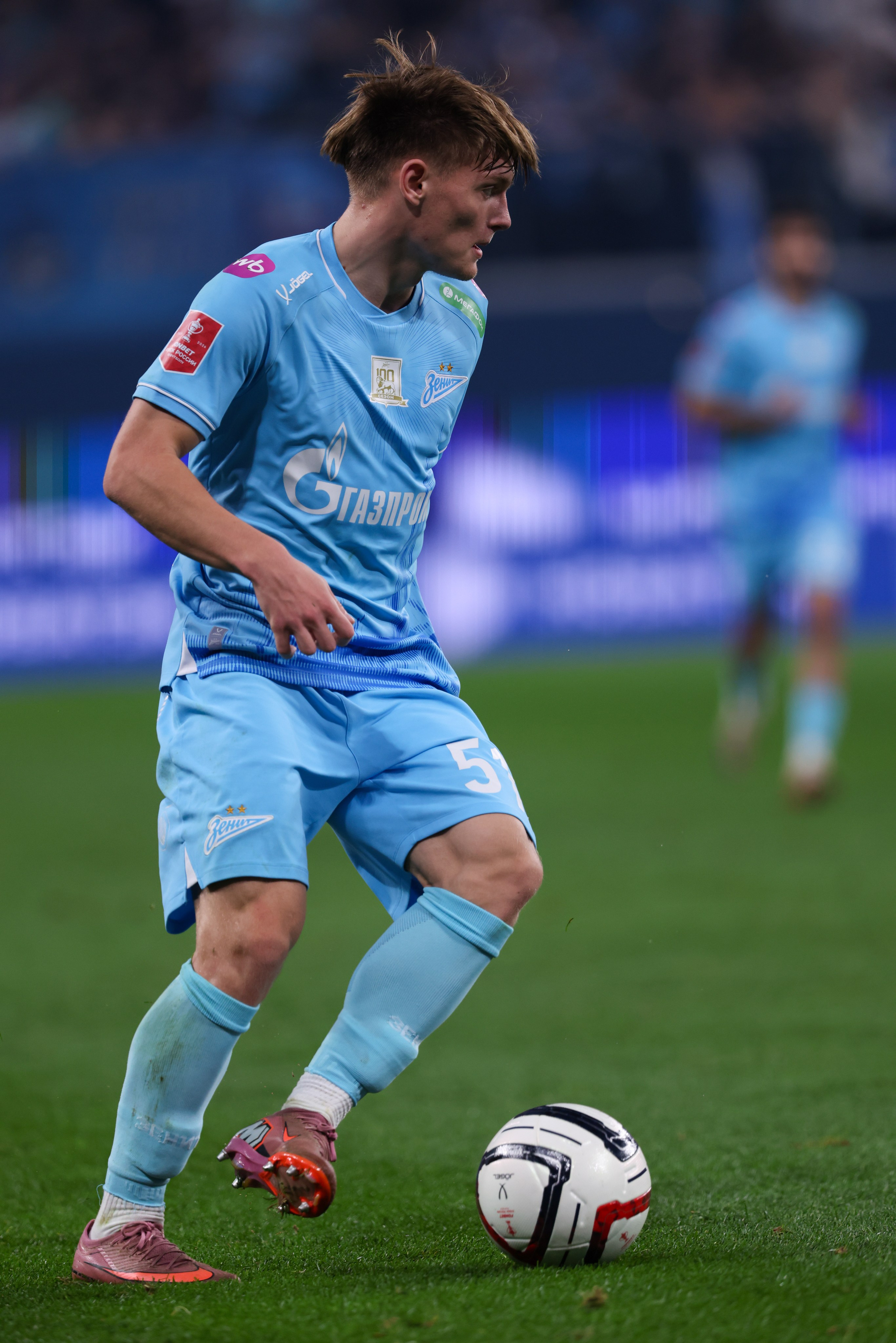 ФК Зенит -ФК Оренбург Fonbet Кубок России 2025/26. Спортивный и репортажный фотограф Антон Тереханов