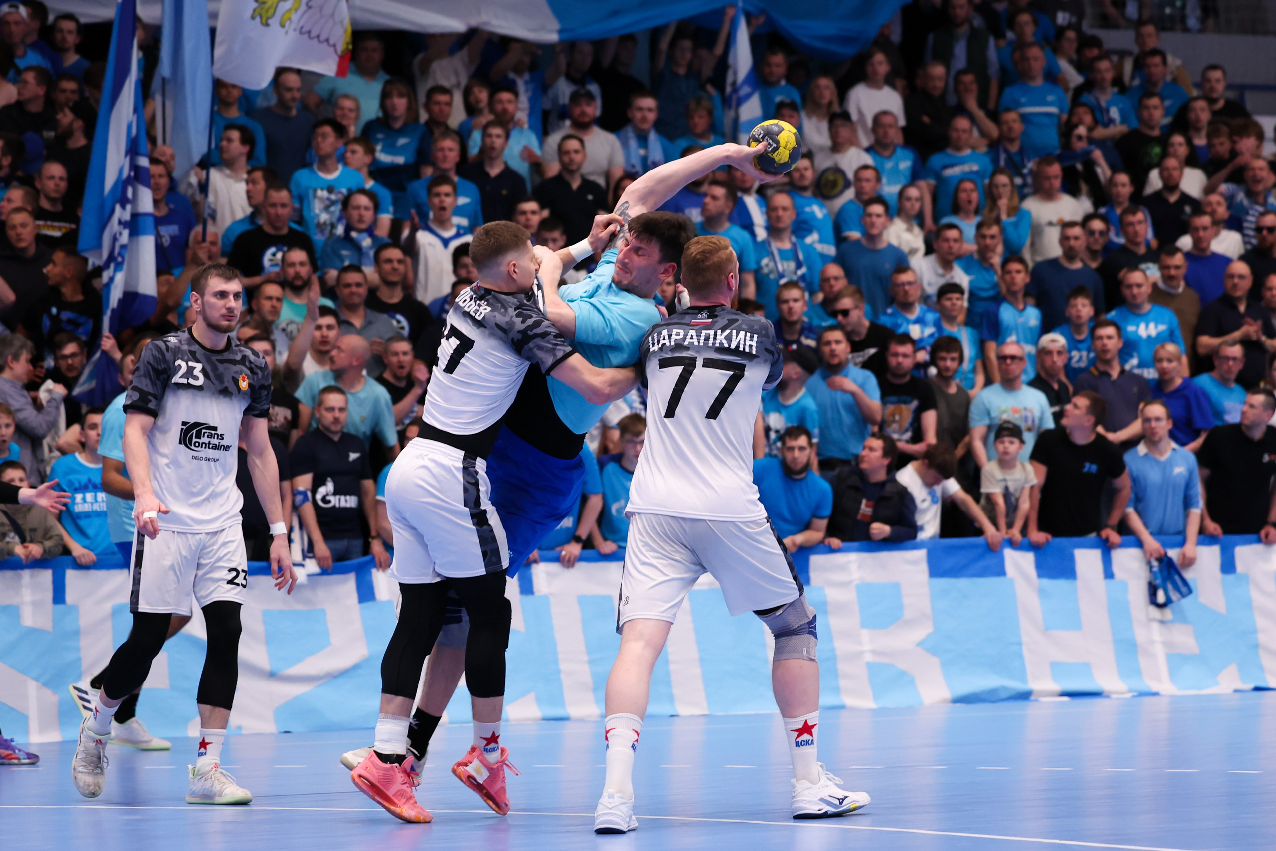 ГК Зенит — ГК ЦСКА финал ЧР2024/25 3 игра 28.05.2025. Спортивный и репортажный фотограф Антон Тереханов