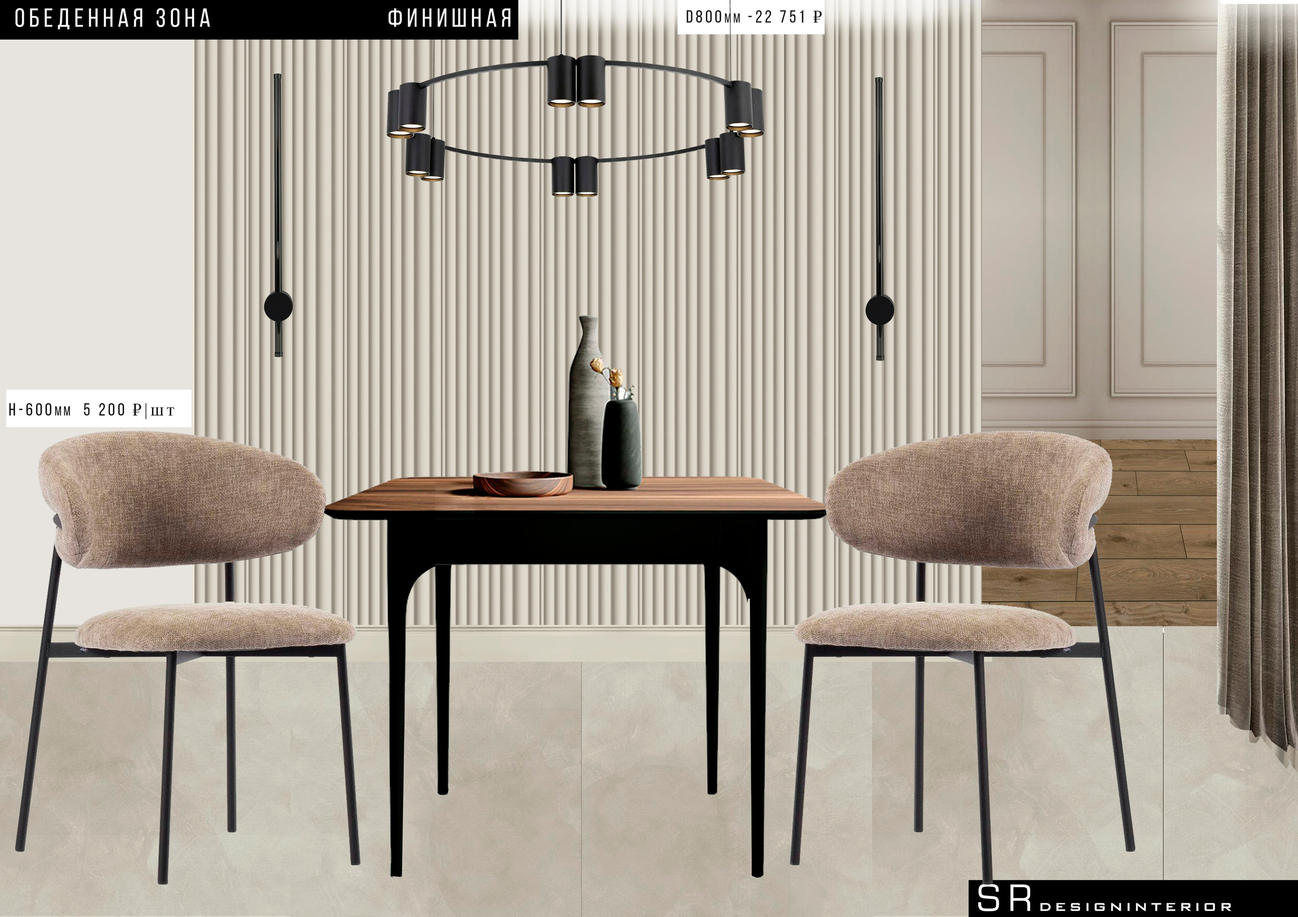 ЖК ПИК Свиблово, 83 м². Design interior-Samsonyan R