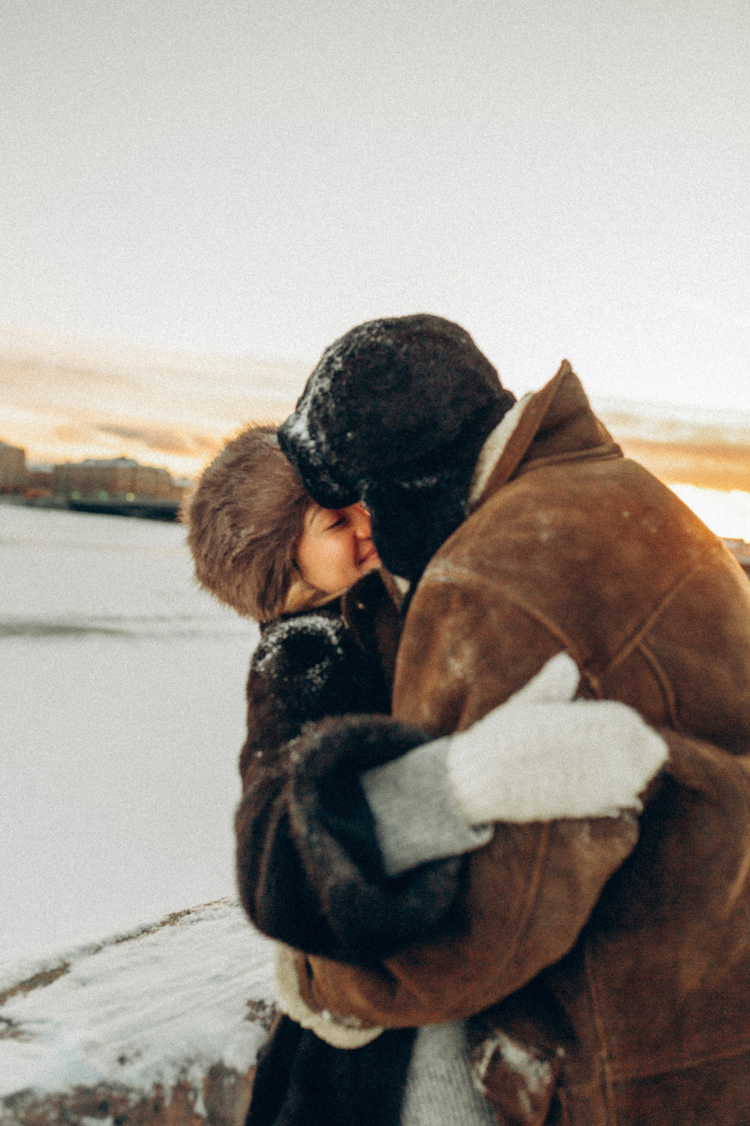 LoveStory зимняя. Фотограф Санкт-Петербург Князева Елизавета