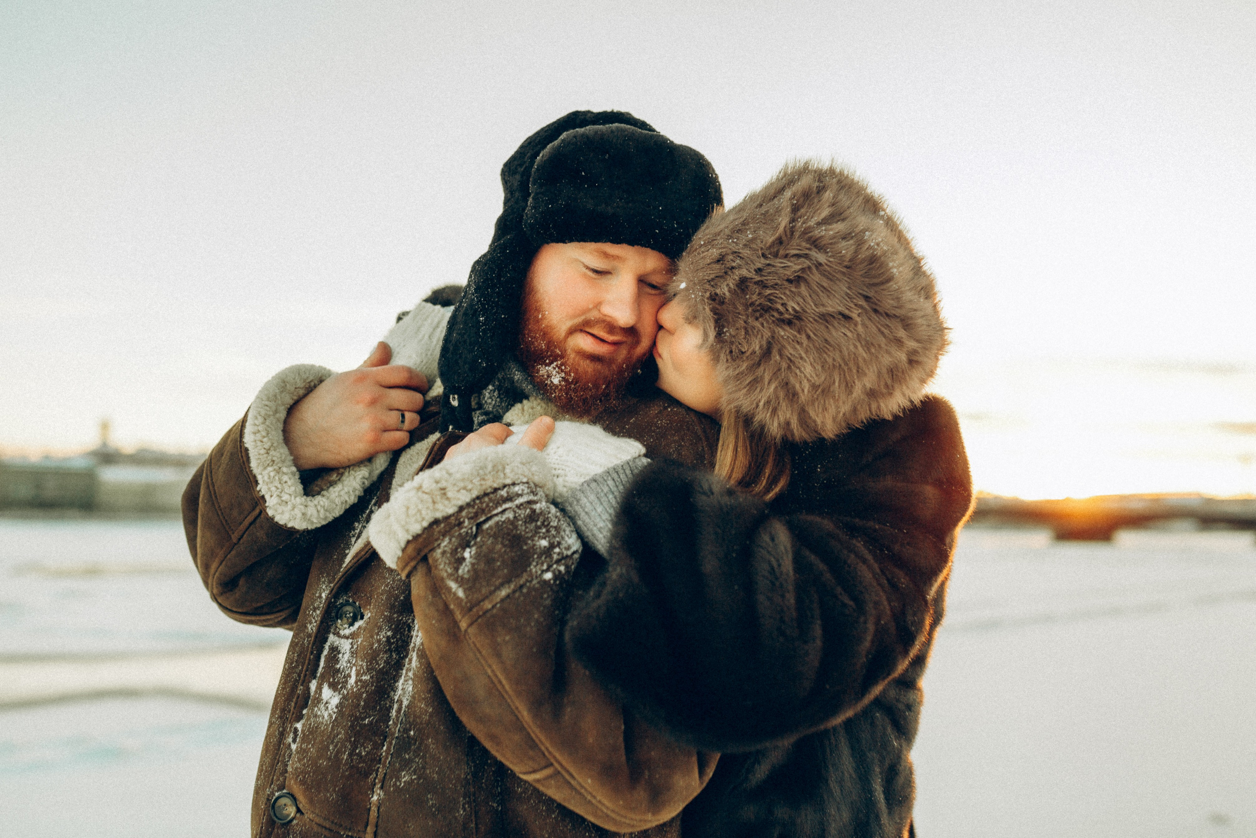 LoveStory зимняя. Фотограф Санкт-Петербург Князева Елизавета
