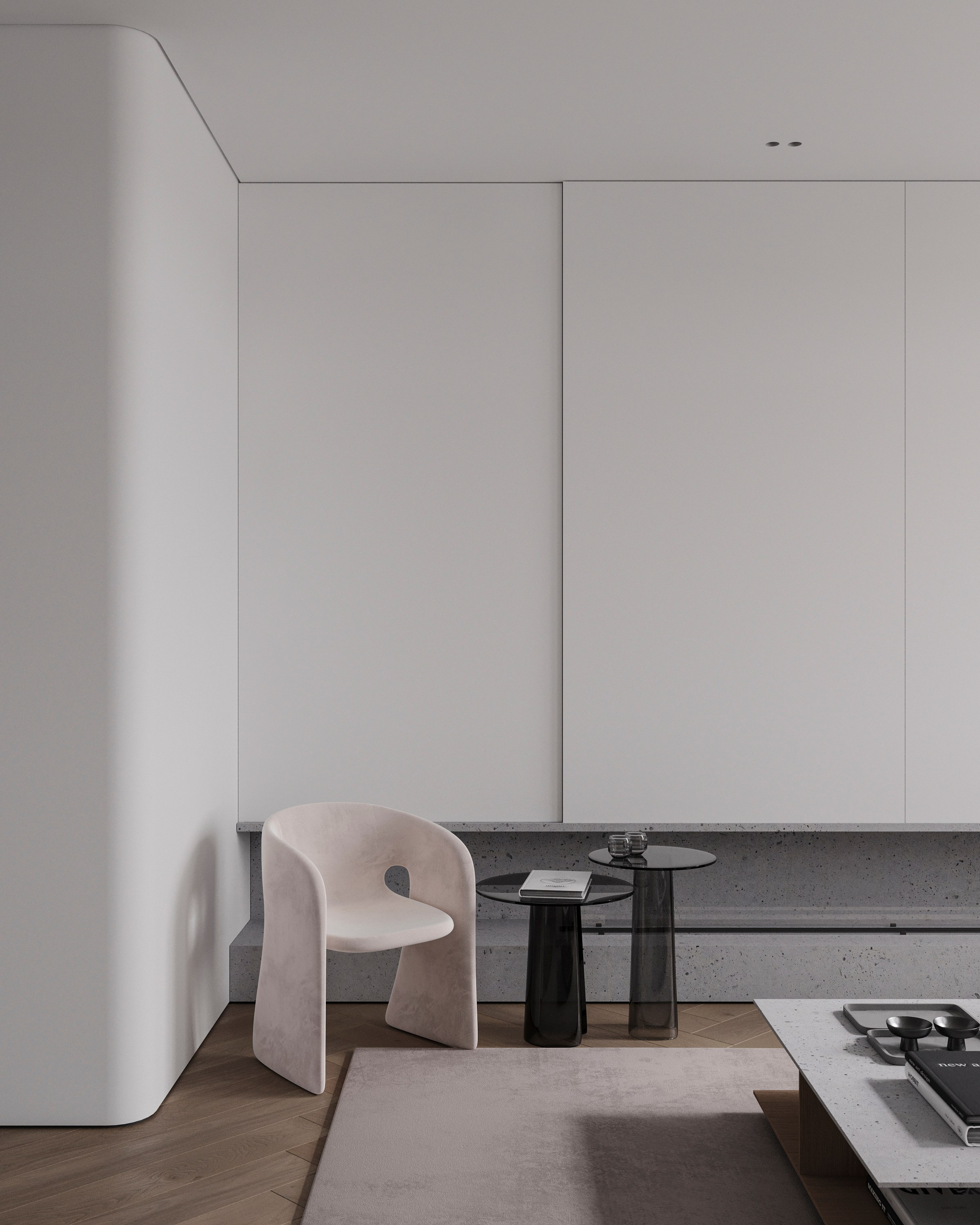 URBAN RETREAT | DESIGNER ANNE KIREEVA. Interior Visualization by Valerie Stetyukevich