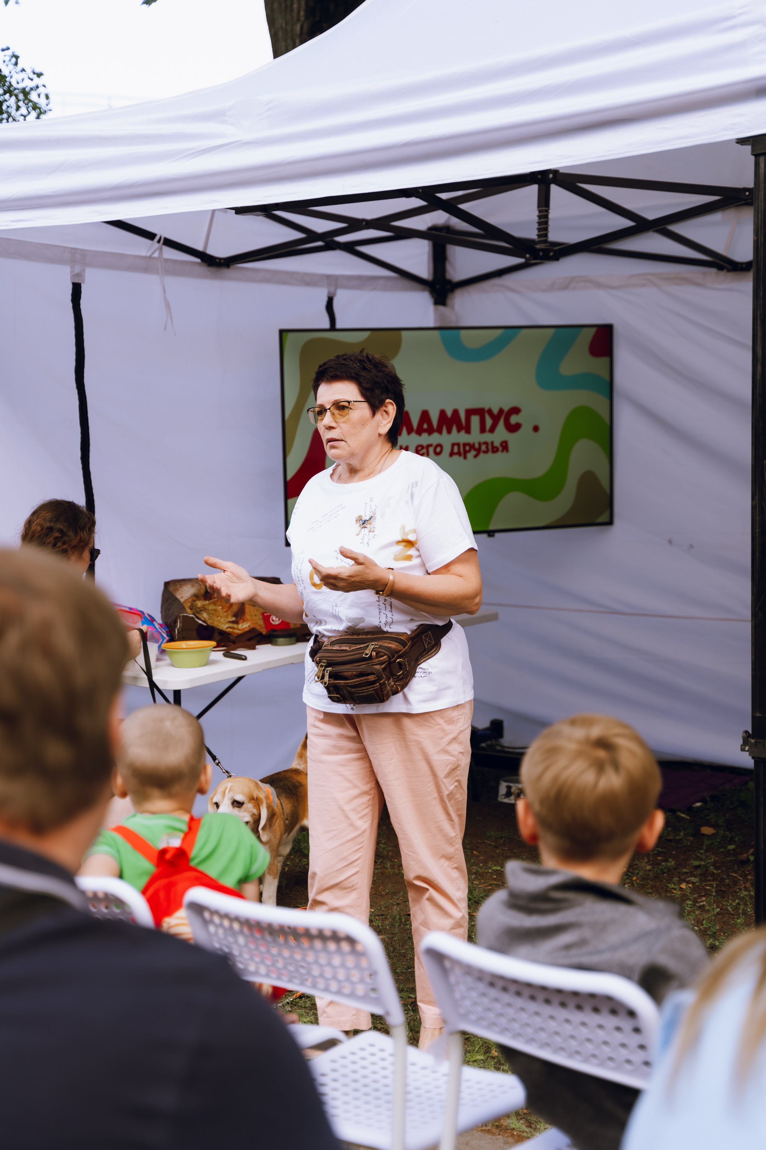 Площадка фестиваля «Мампус и его друзья» в Лесопарке 2025. Фотограф Надежда Погребняк | Рязань | Москва
