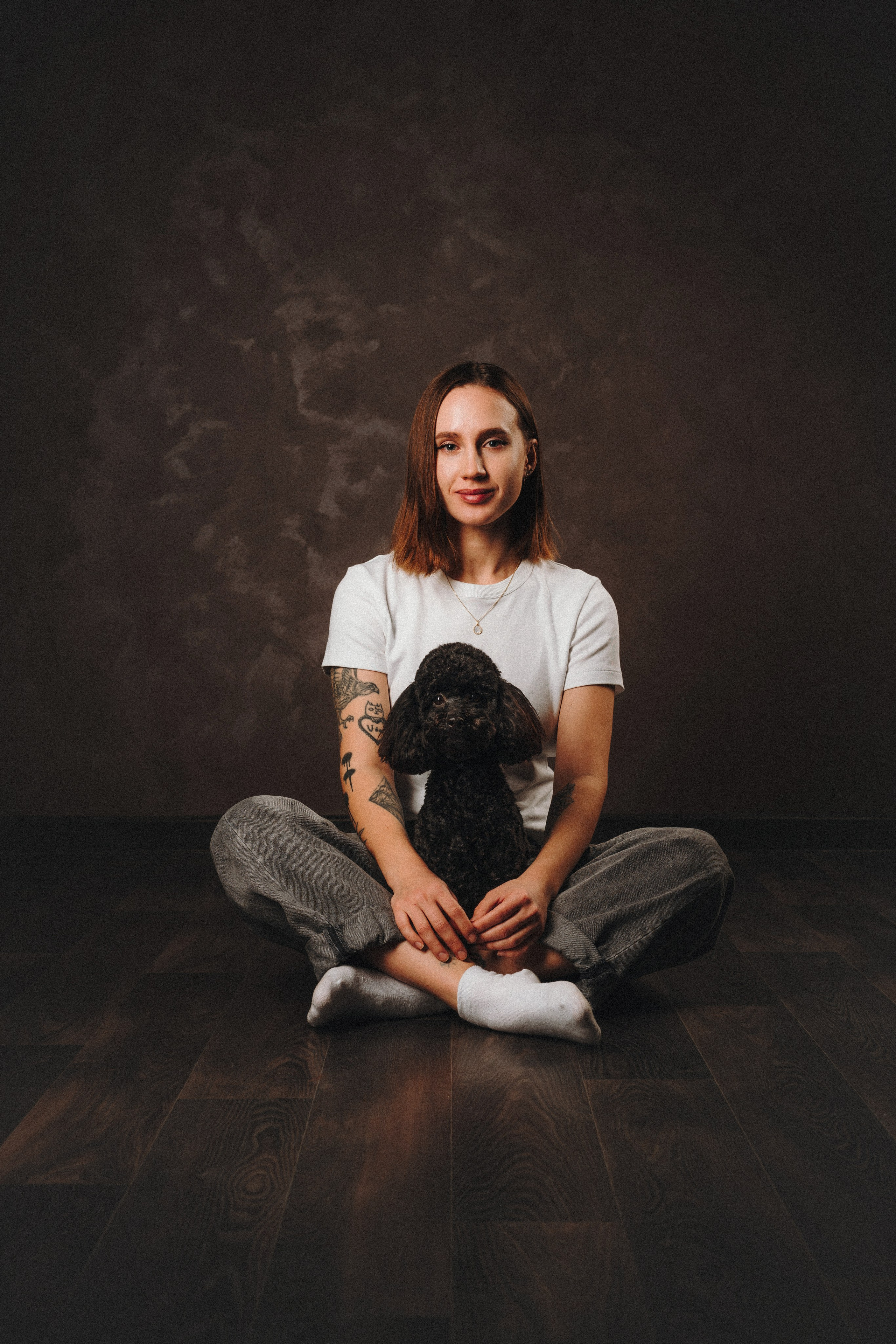 Ярослава и Туча. Фотограф анималист Осипчикова Мария