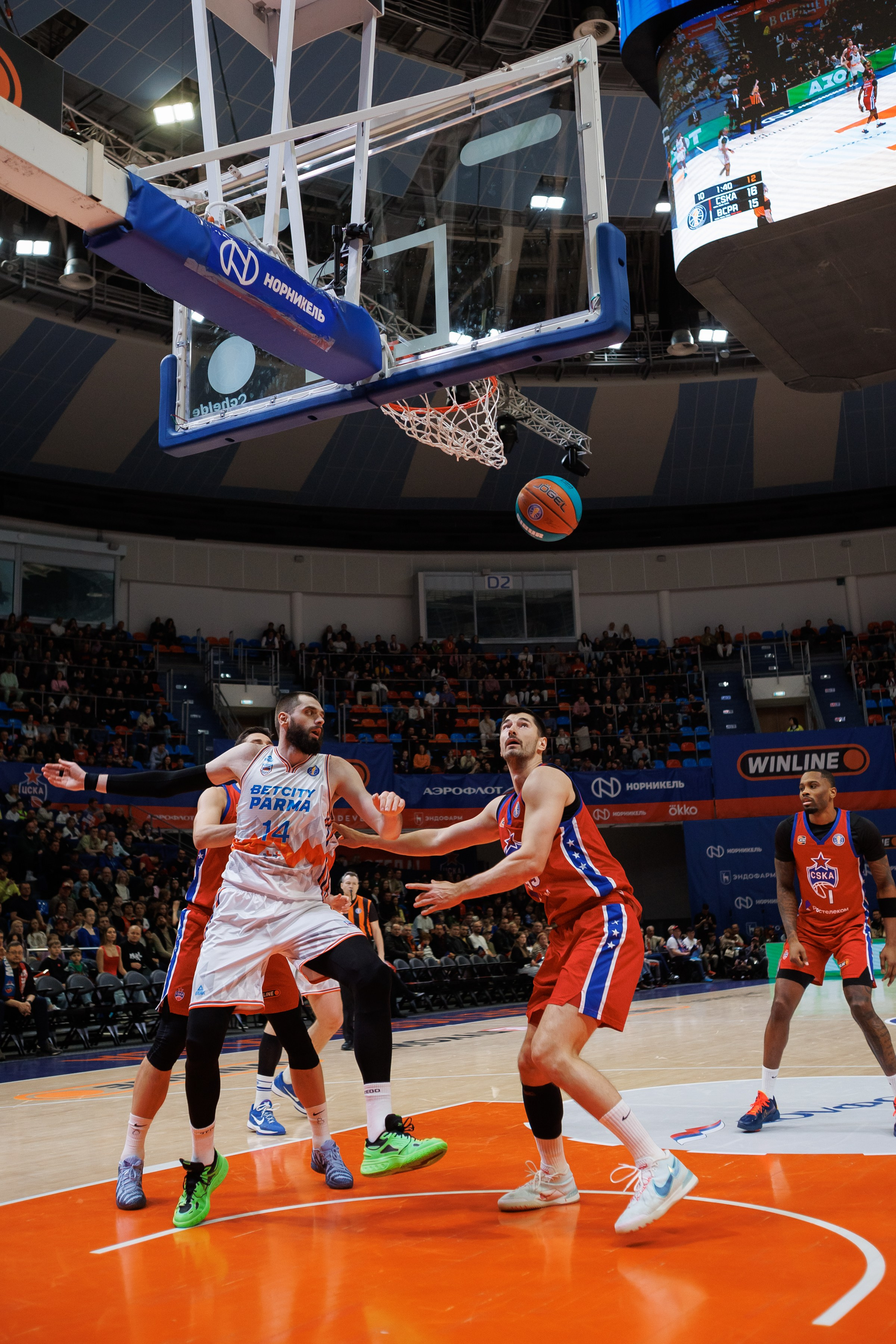 Баскетбол. ЦСКА — ПАРМА