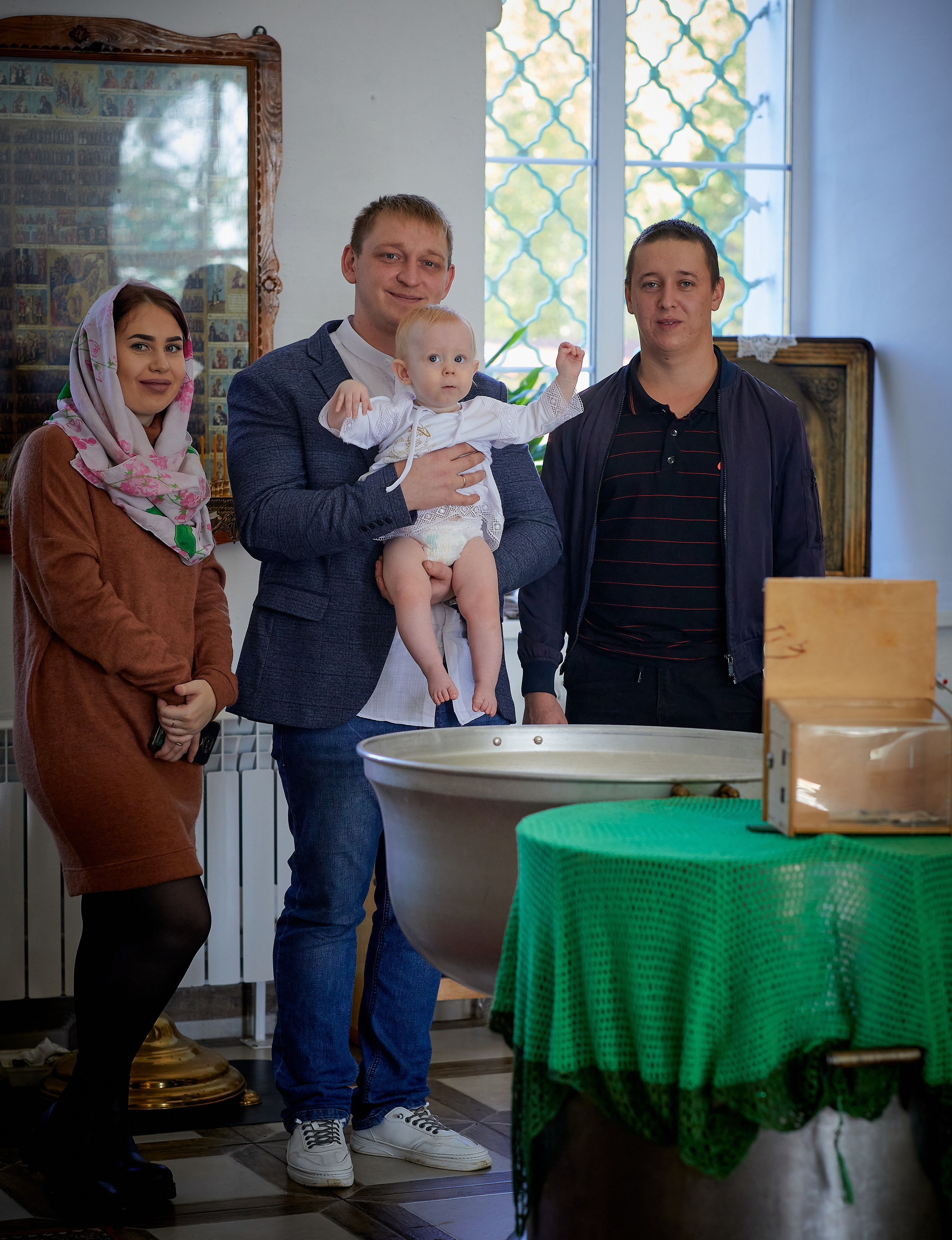 Крещение Сонечки. Семейный и детский фотограф в Ярославле Юлия Галашина