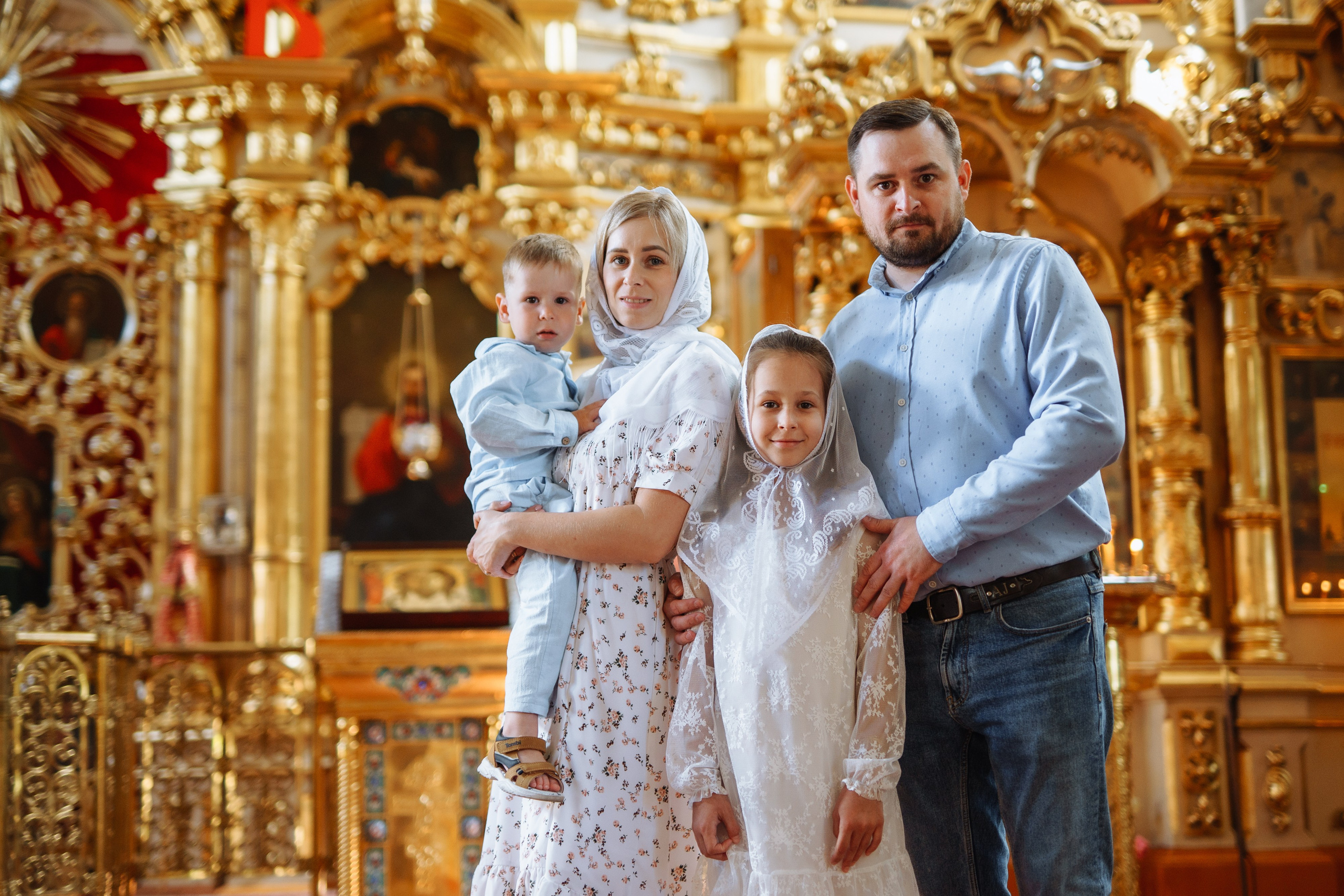 Таинство крещения 2024. Свадебный и семейный фотограф Марина Лежнева, г. Уфа