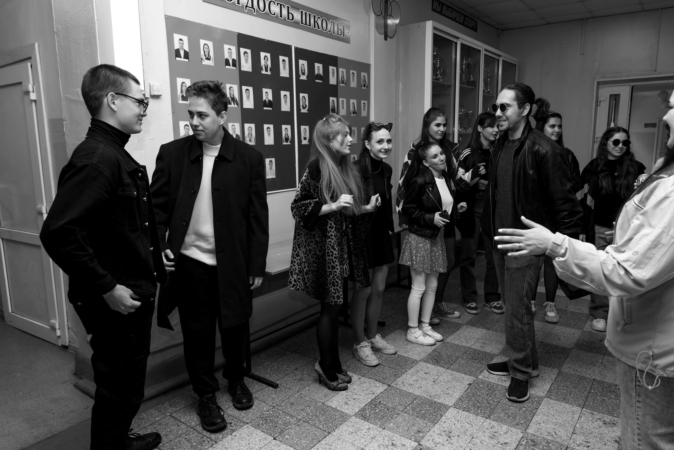 11 класс день не послушания в школе. Фотограф Любовь Корниенко, Примоский край