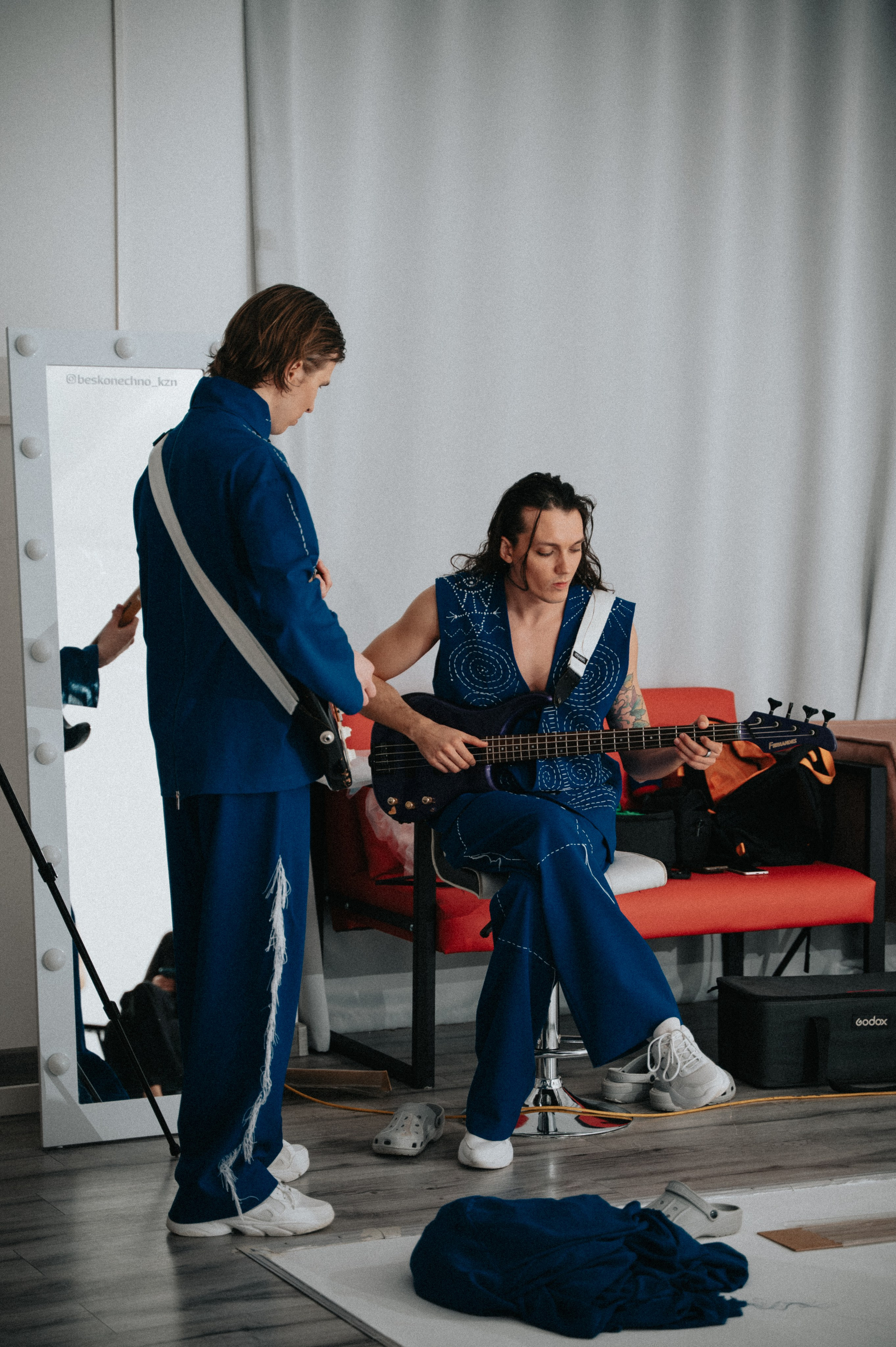 Кавер группа барбарабэнд (бэкстейдж со съёмок промо). Фотограф/видеограф Богдан Голованов