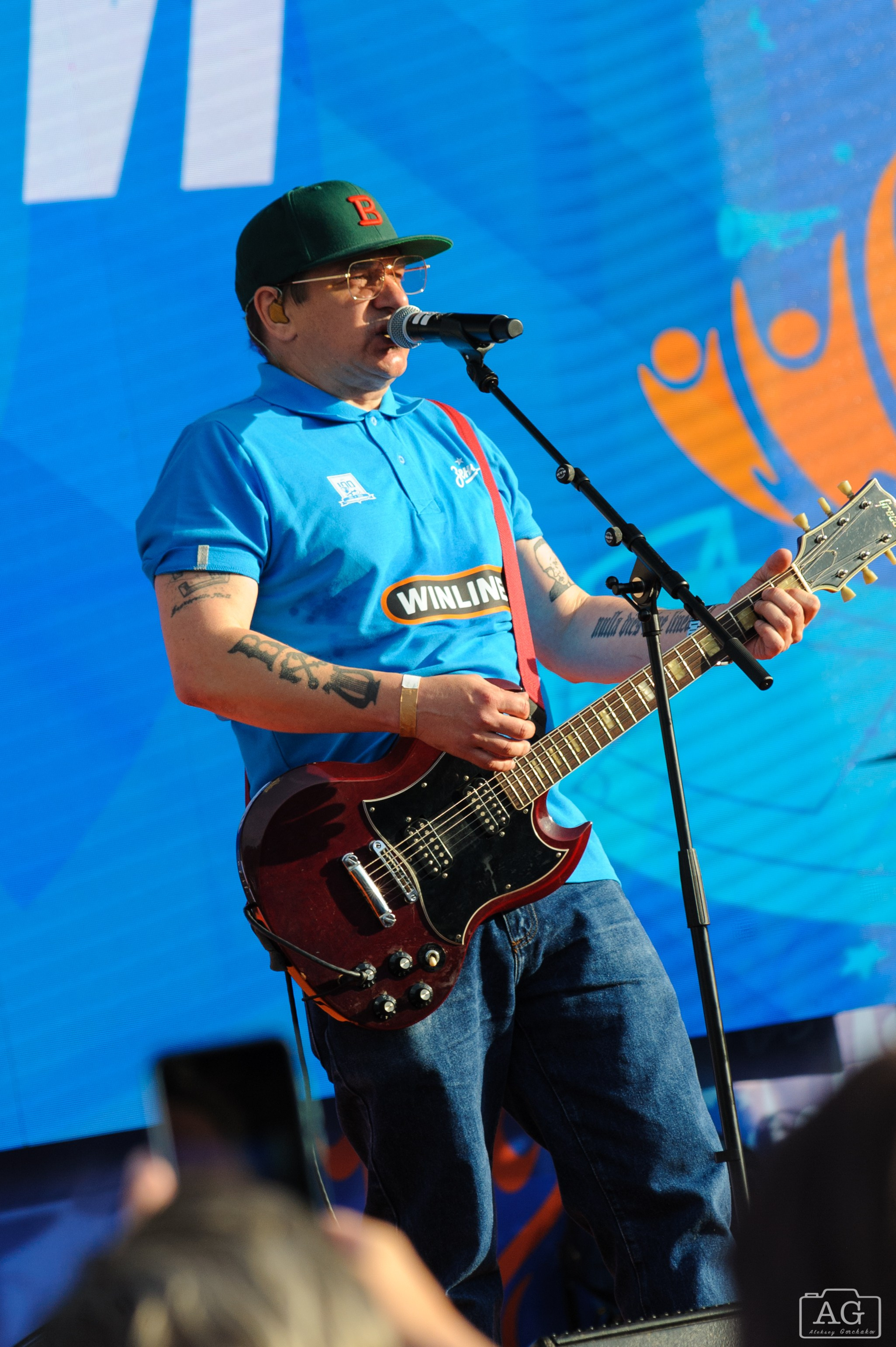 Группа «Кирпичи» на открытой тренировке ФК «Зенит». Алексей Горчаков. Фотограф на ваш праздник