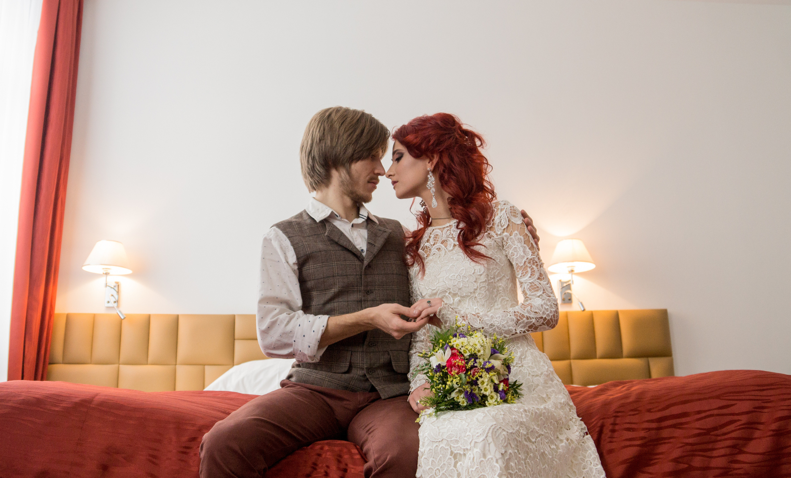 Сборы жениха и невесты и прогулка. Александр Марусёв, Портретный и студийный фотограф, Тверь, Москва