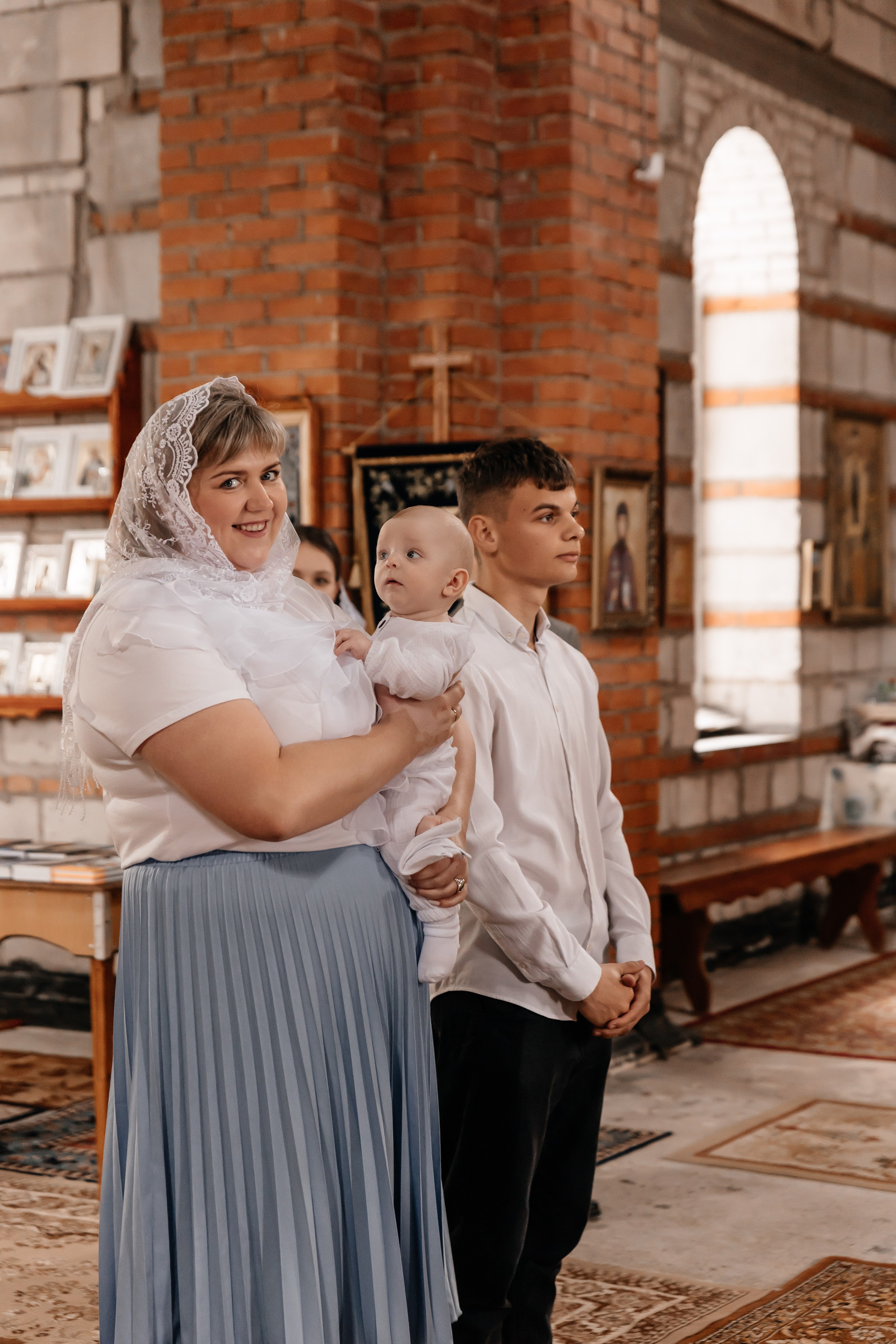 Крещение Максима. Семейный фотограф Минск Усова Ольга