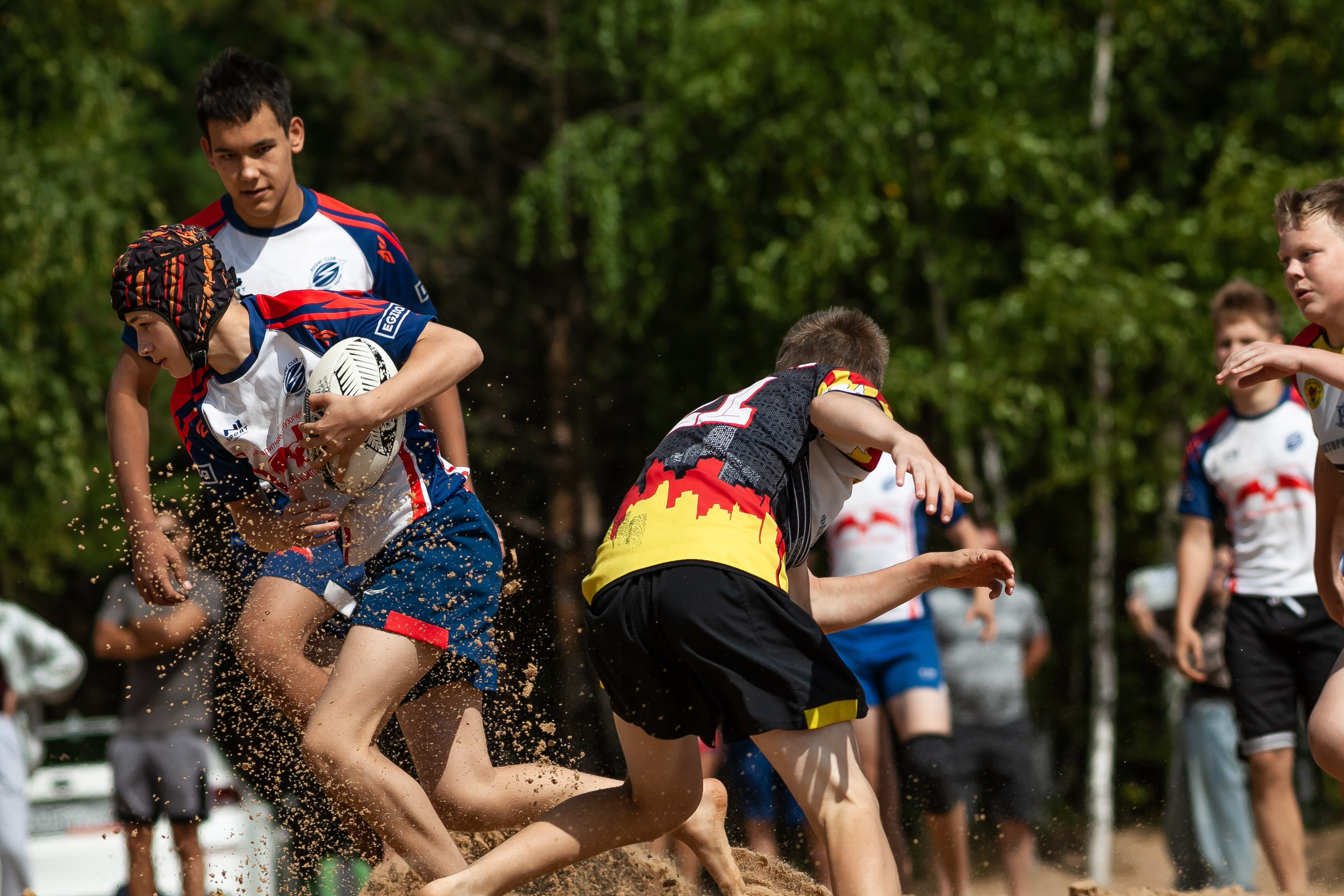 «Кубок «Молота» по пляжному Регби. Фотография