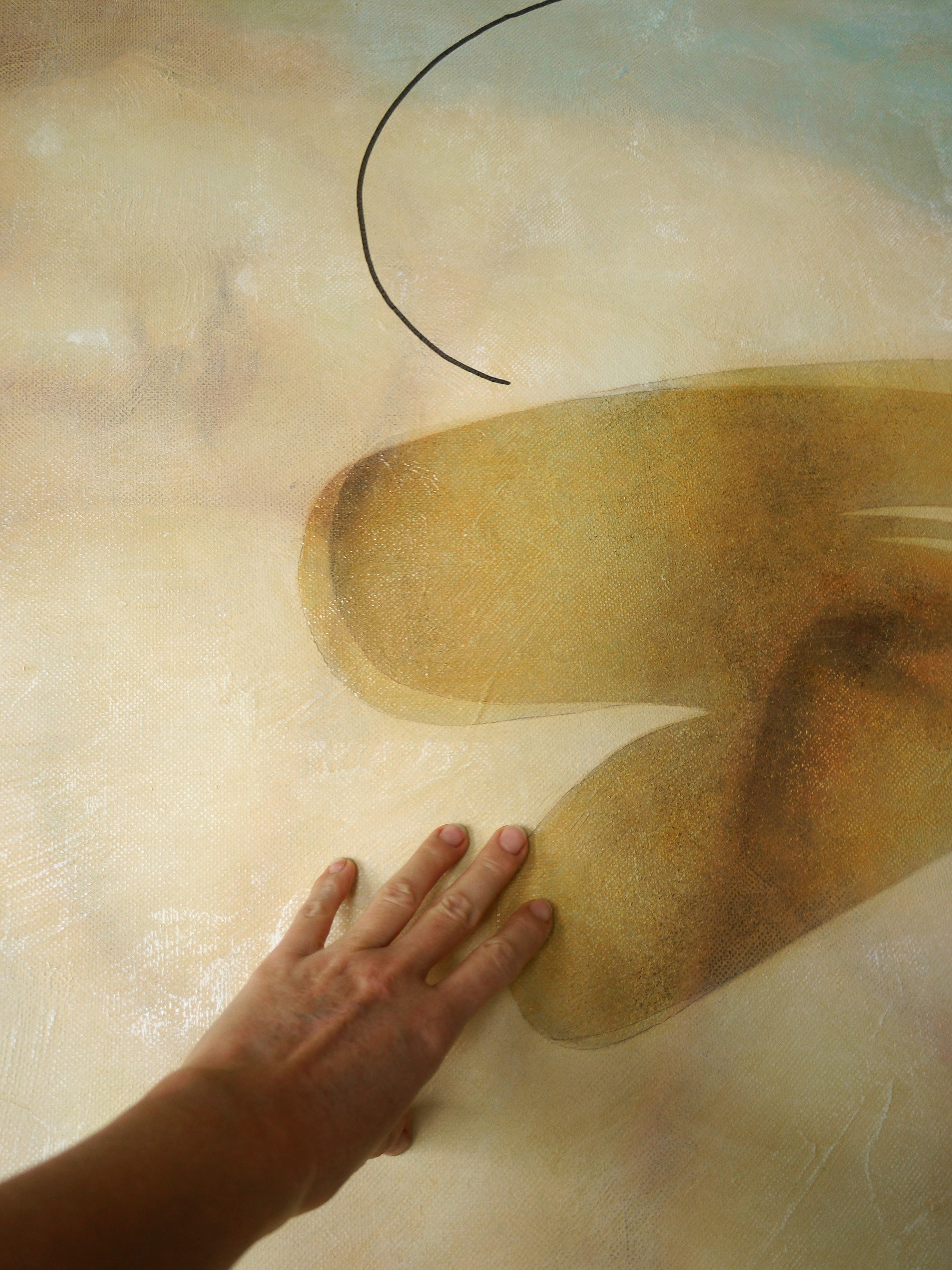 Радость. Художник-абстракционист Ольга Рикун. Москва