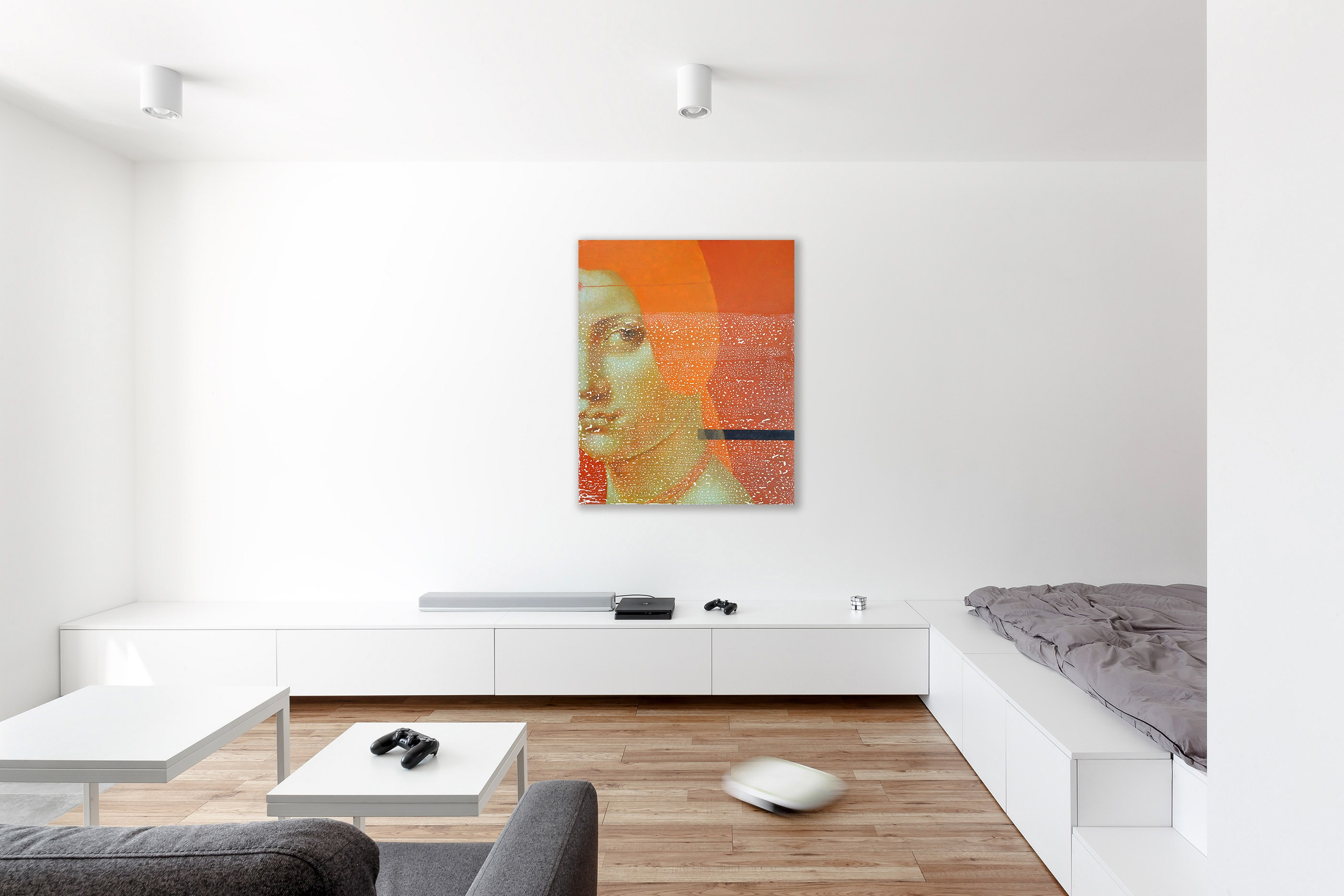 Прекрасная Ферроньера. Художник-абстракционист Ольга Рикун. Москва