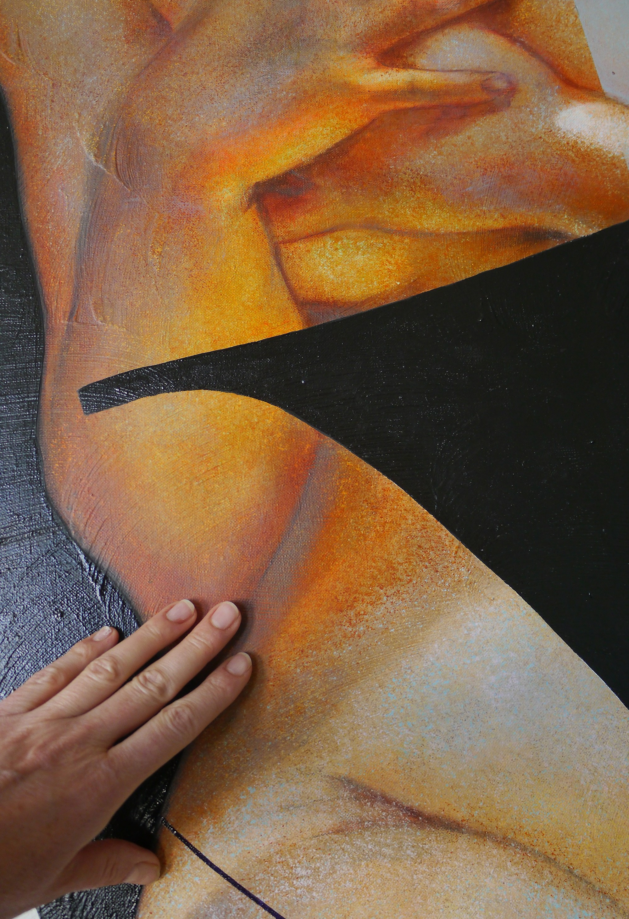 Рефлексы. Вдохновение с Бугро. Художник Ольга Рикун. Москва