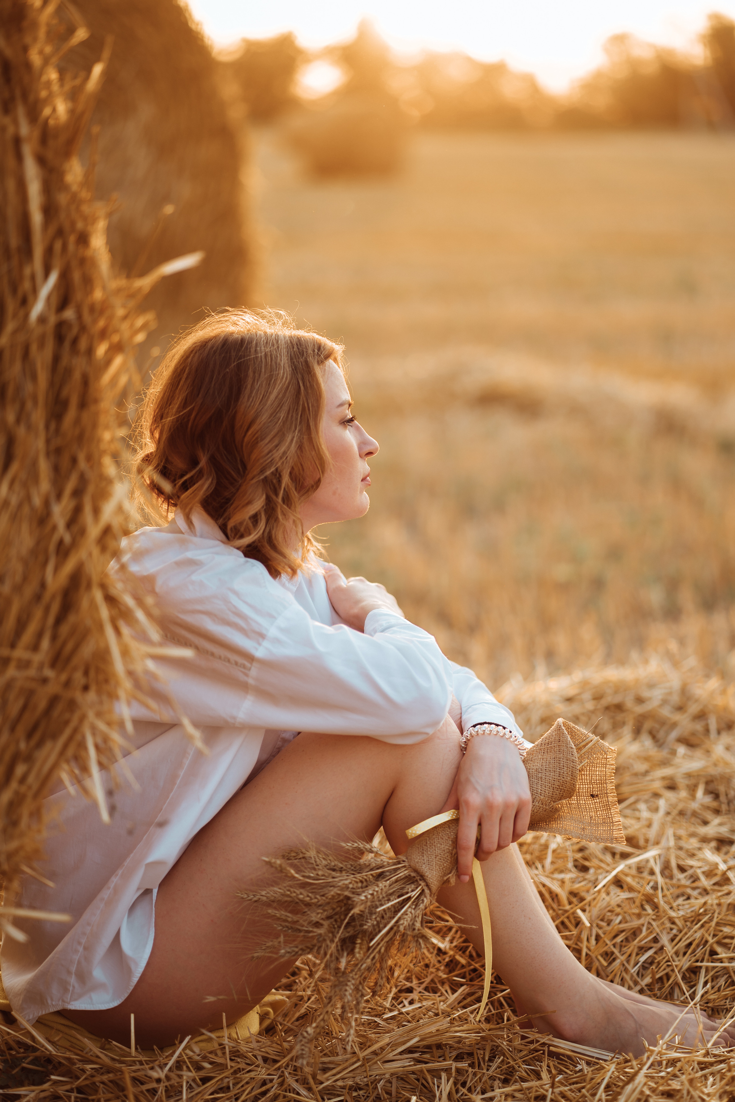 Фотосессия в стогах Ирины. Семейный и детский фотограф в Ростове-на-Дону Екатерина Шевченко
