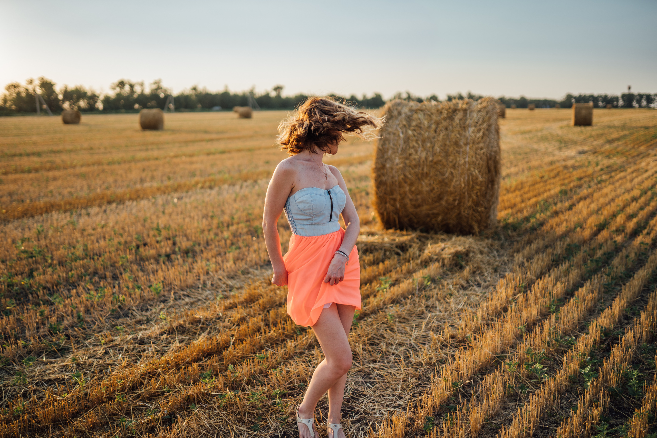 Фотосессия в стогах Ирины. Семейный и детский фотограф в Ростове-на-Дону Екатерина Шевченко