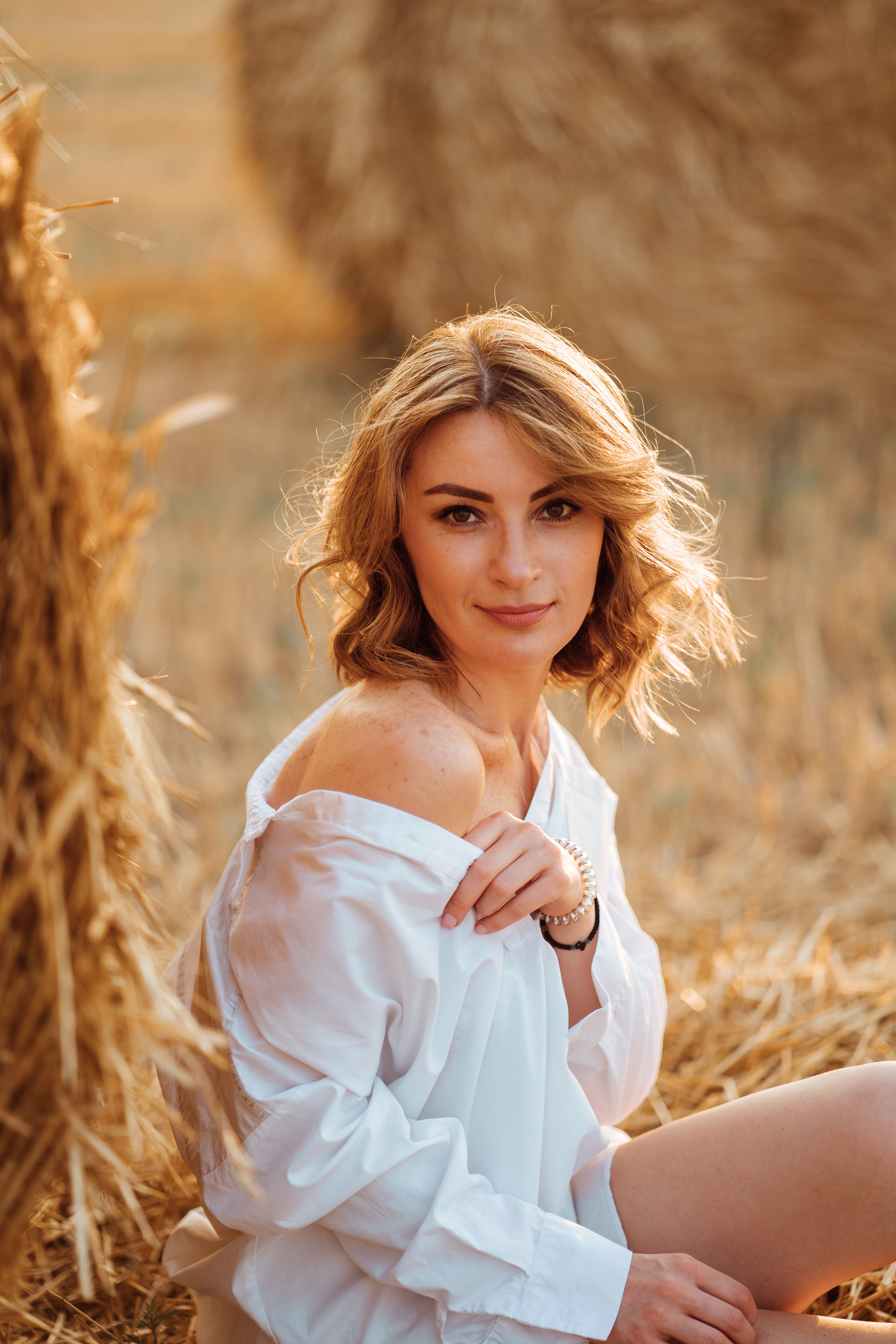 Фотосессия в стогах Ирины. Семейный и детский фотограф в Ростове-на-Дону Екатерина Шевченко