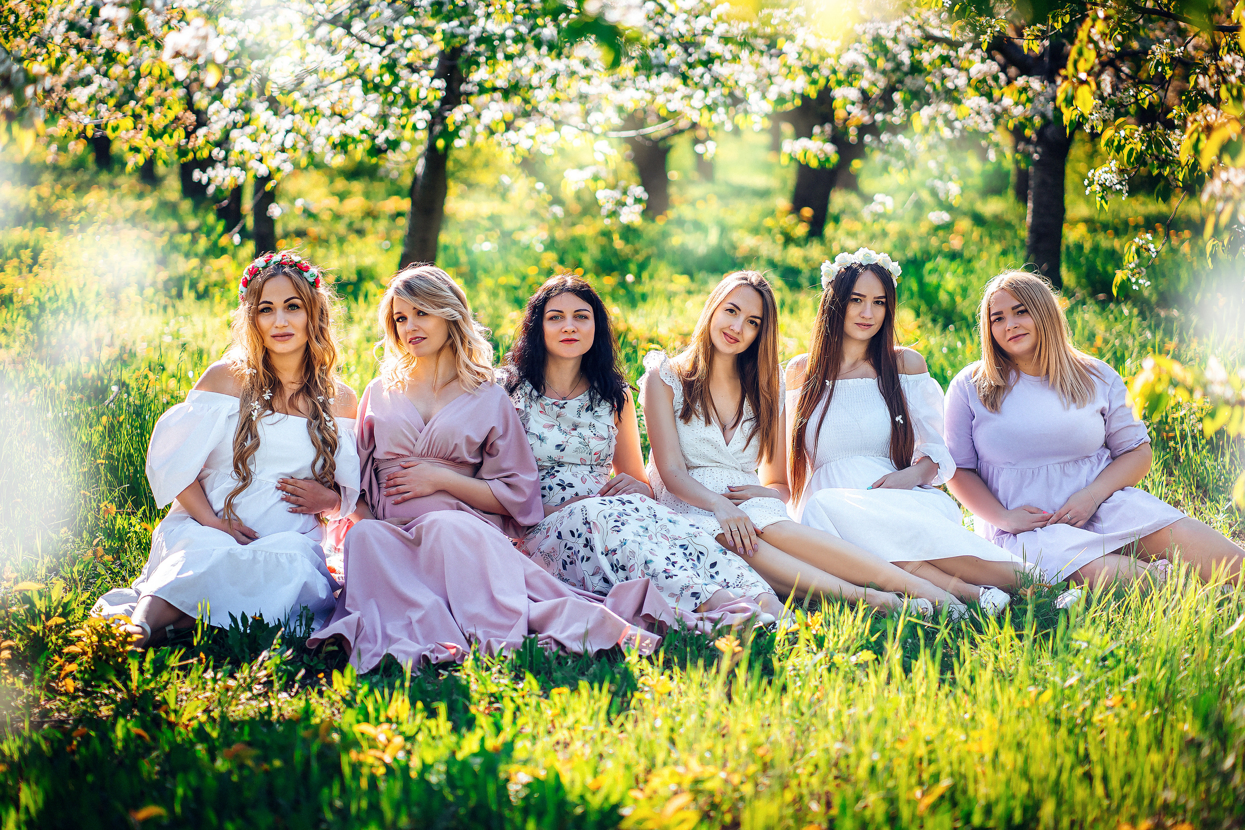 Фотосессия Антонины в Яблоневом саду. Семейный и детский фотограф в Ростове-на-Дону Екатерина Шевченко