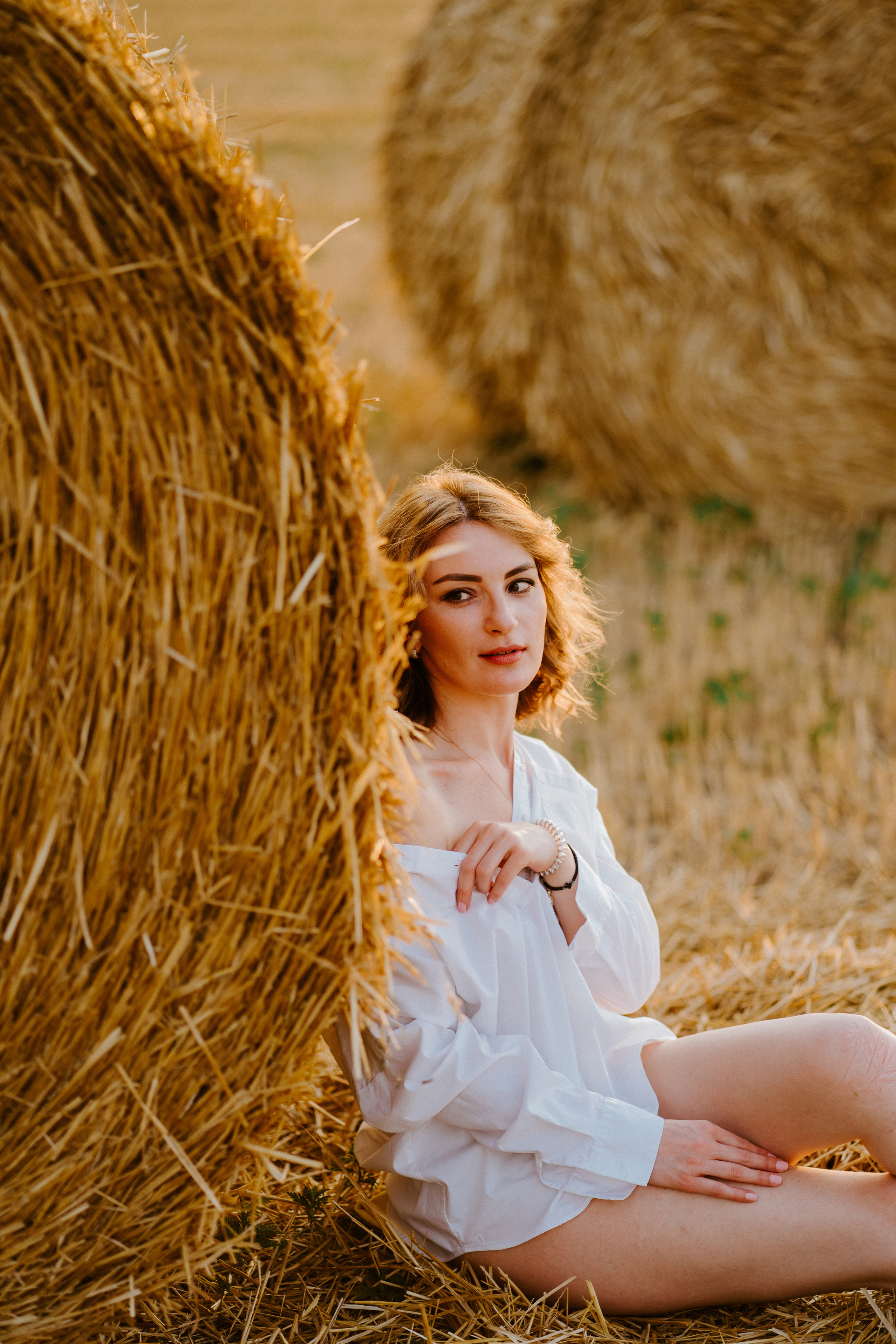 Фотосессия в стогах Ирины. Семейный и детский фотограф в Ростове-на-Дону Екатерина Шевченко