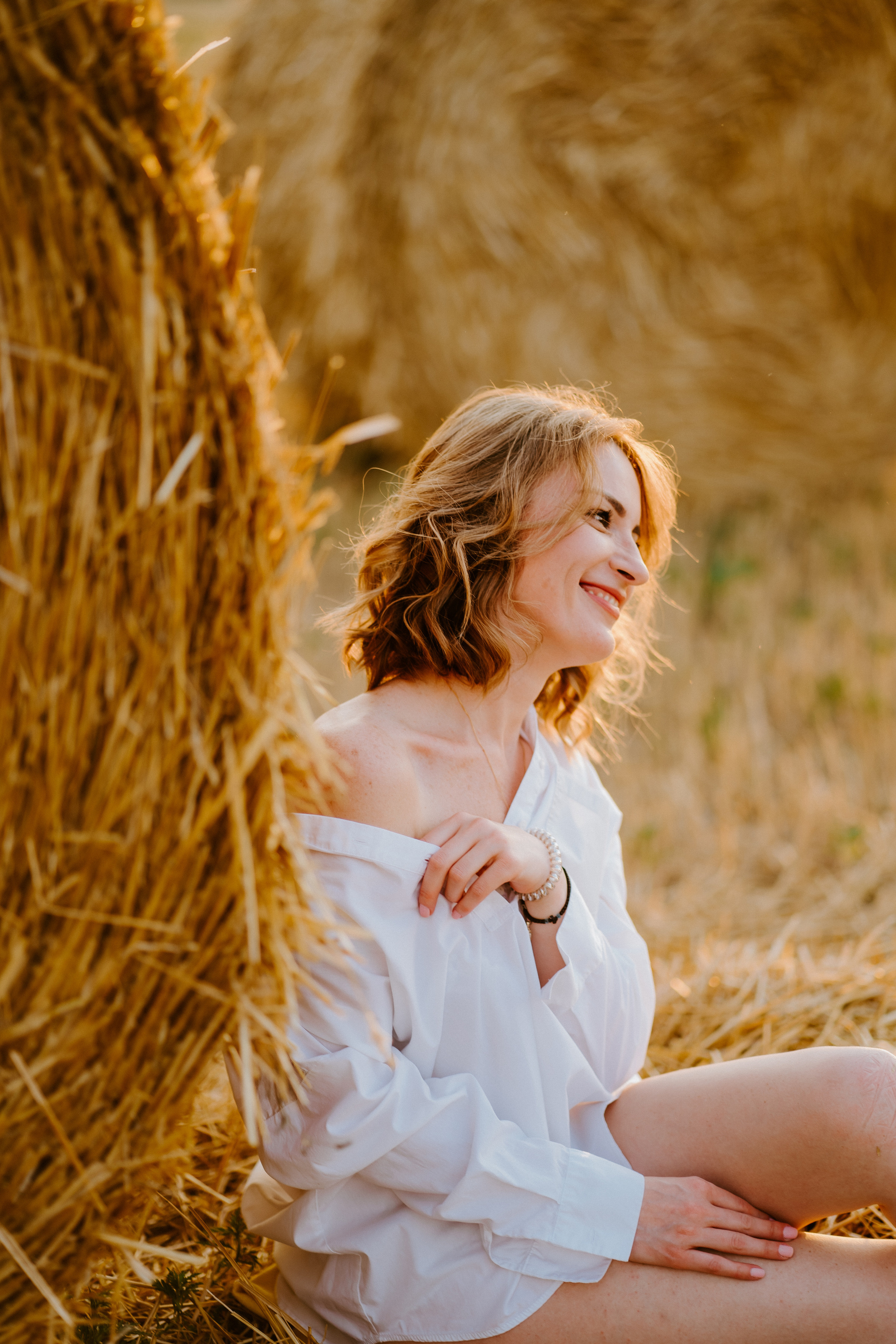 Фотосессия в стогах Ирины. Семейный и детский фотограф в Ростове-на-Дону Екатерина Шевченко