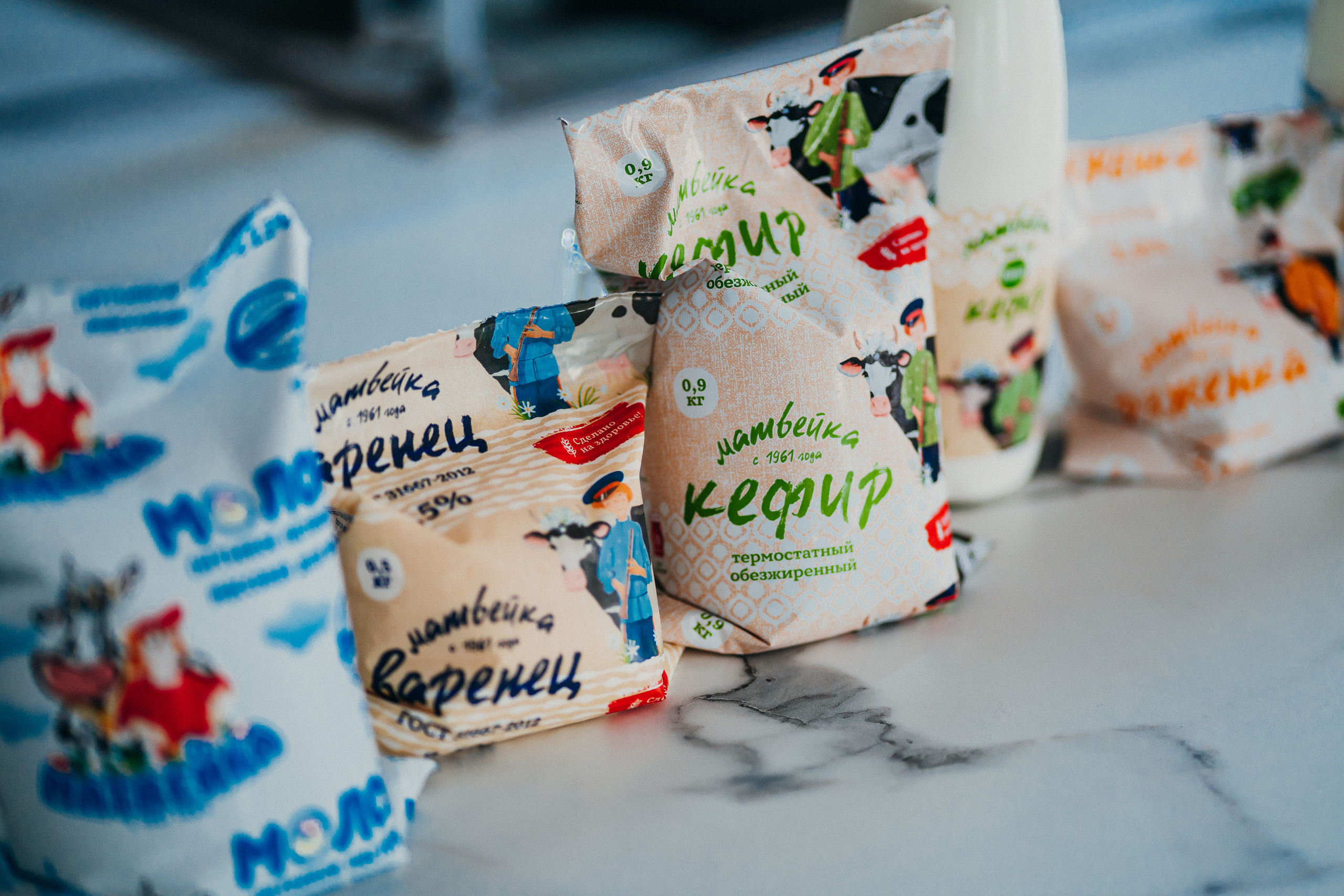 Молочная продукция «Матвейка». Семейный и детский фотограф в Ростове-на-Дону Екатерина Шевченко