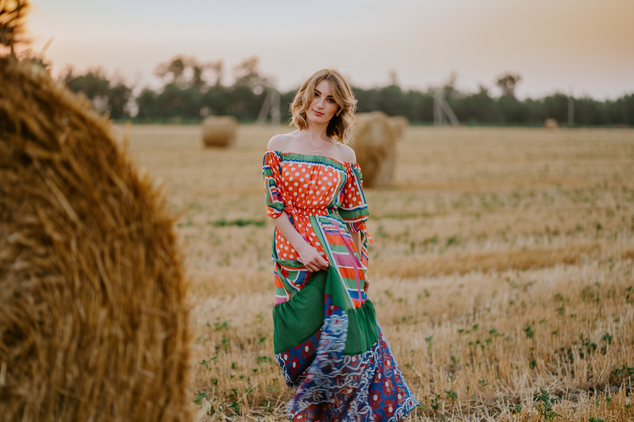 Фотосессия в стогах Ирины. Семейный и детский фотограф в Ростове-на-Дону Екатерина Шевченко