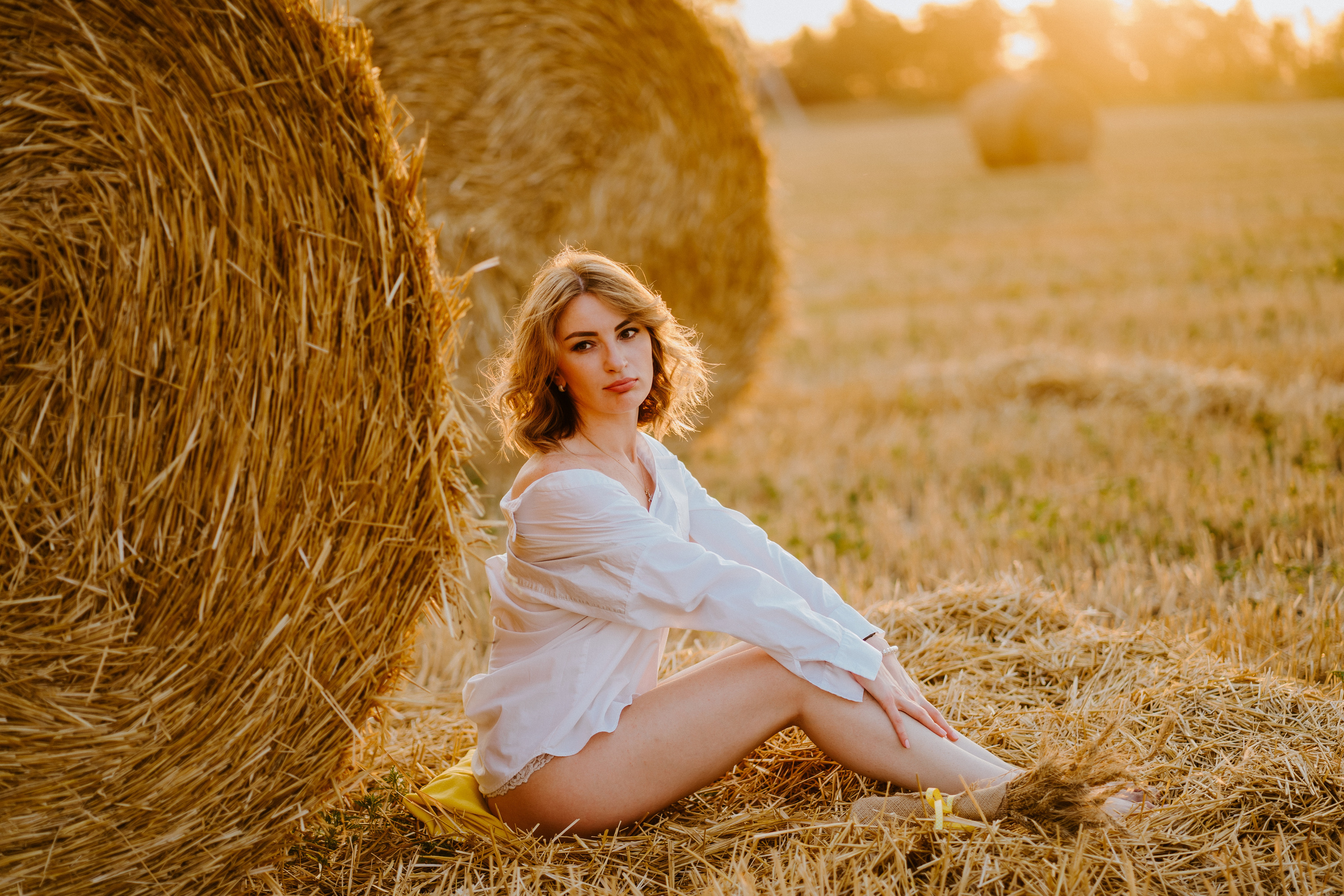 Фотосессия в стогах Ирины. Семейный и детский фотограф в Ростове-на-Дону Екатерина Шевченко