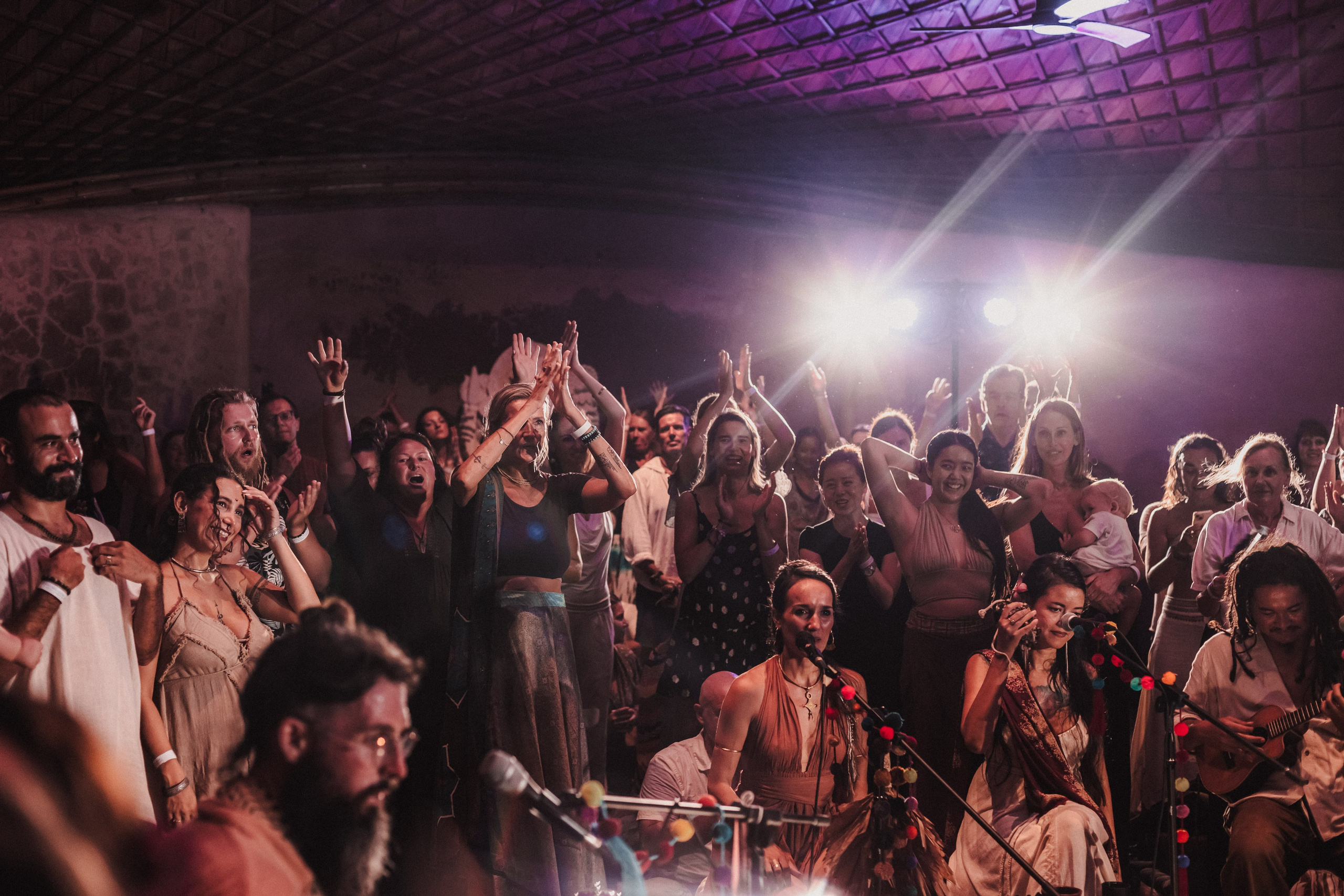 Hanuman Project kirtan at Alchemy march. Mariam Bagdasaryan