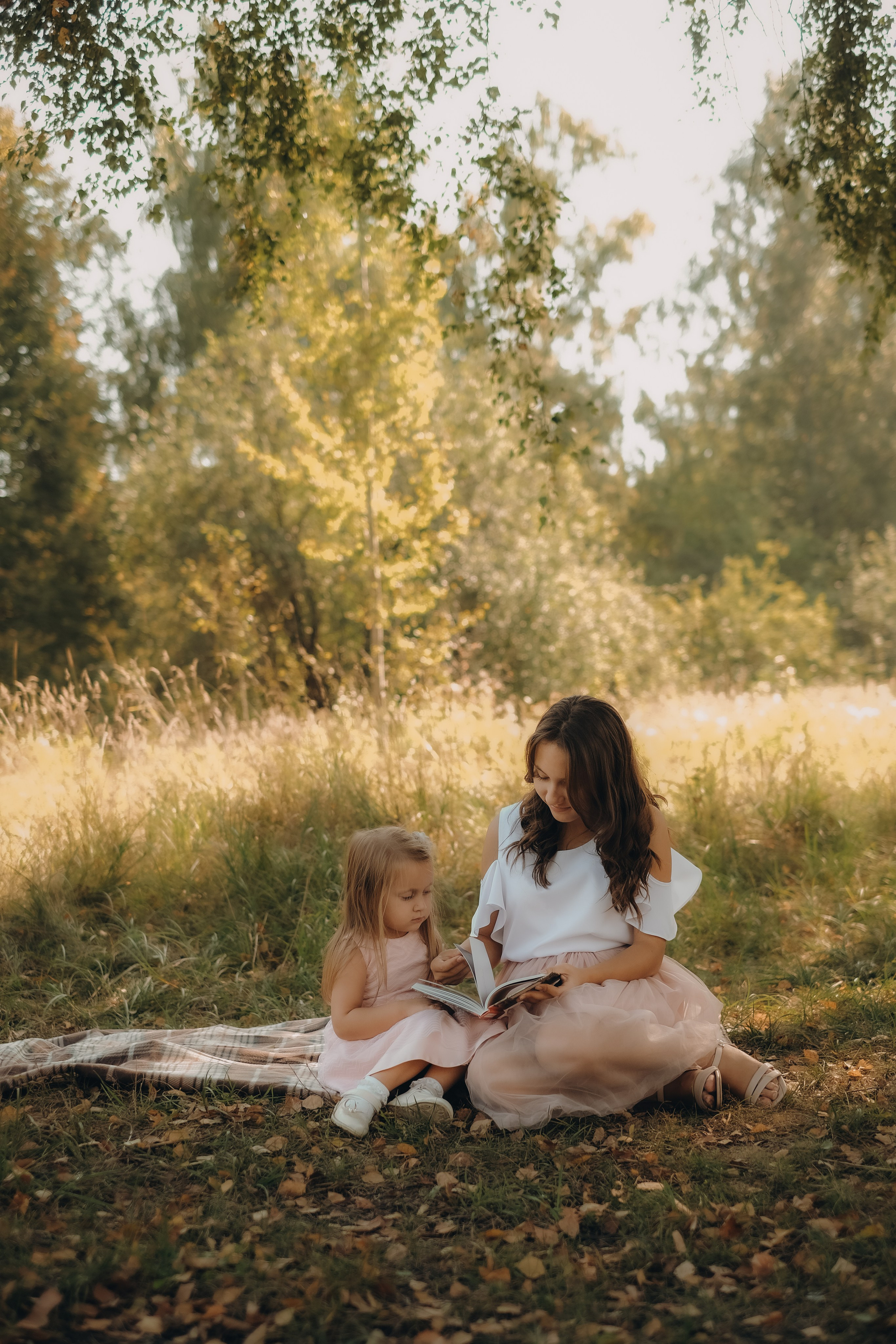 Семья Борган. Осенний день на Клязьме. Свадебный и семейный фотограф в Москве Инника Кетлер