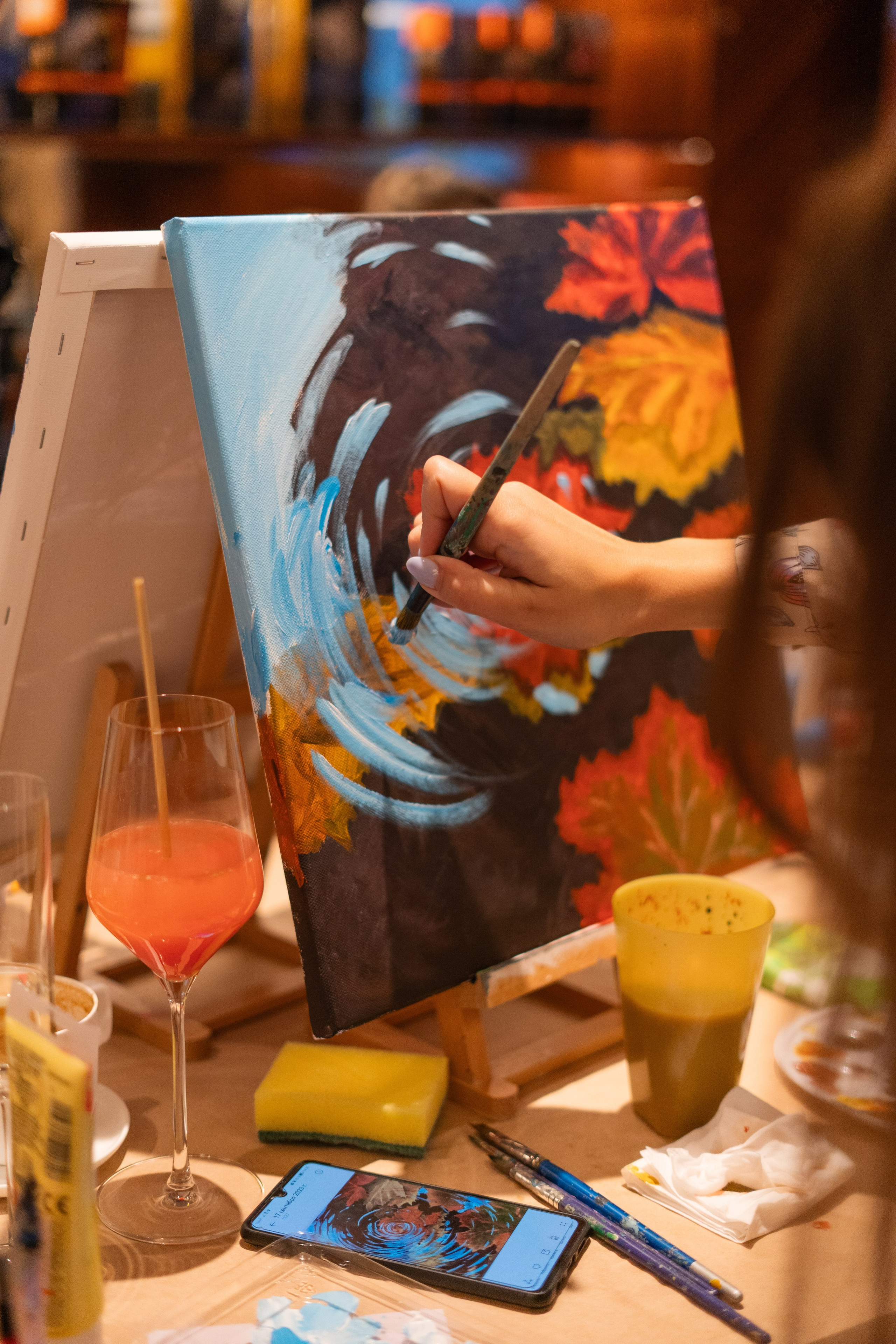 Корпоратив Teach Me Art 3. Портретный фотограф в Москве и Санкт-Петербурге Арина Чех