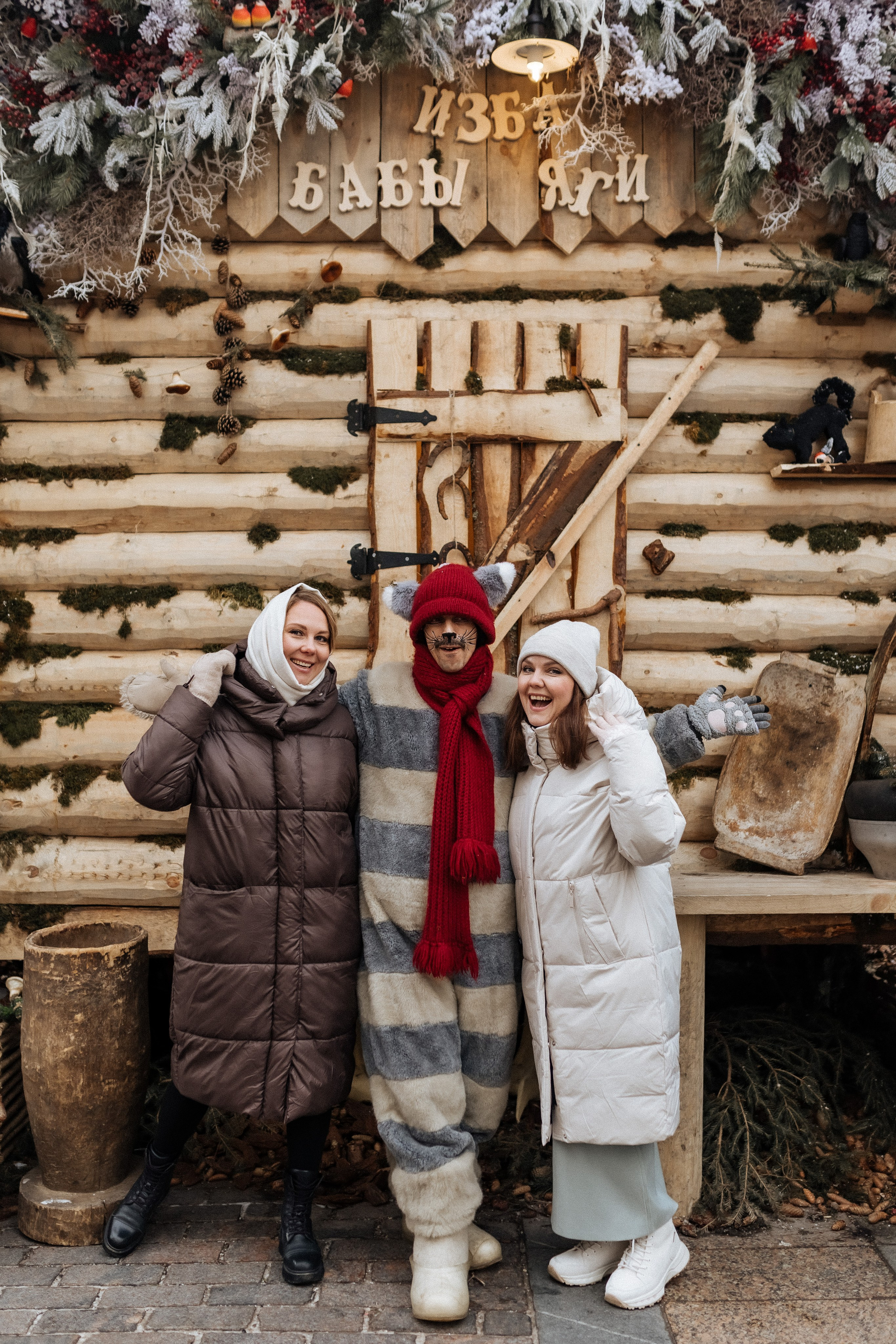 Новогодняя прогулка, ГУМ-ярмарка. Ира и Маша!. Профессиональный фотограф, Москва |Видное Елена Елизарова