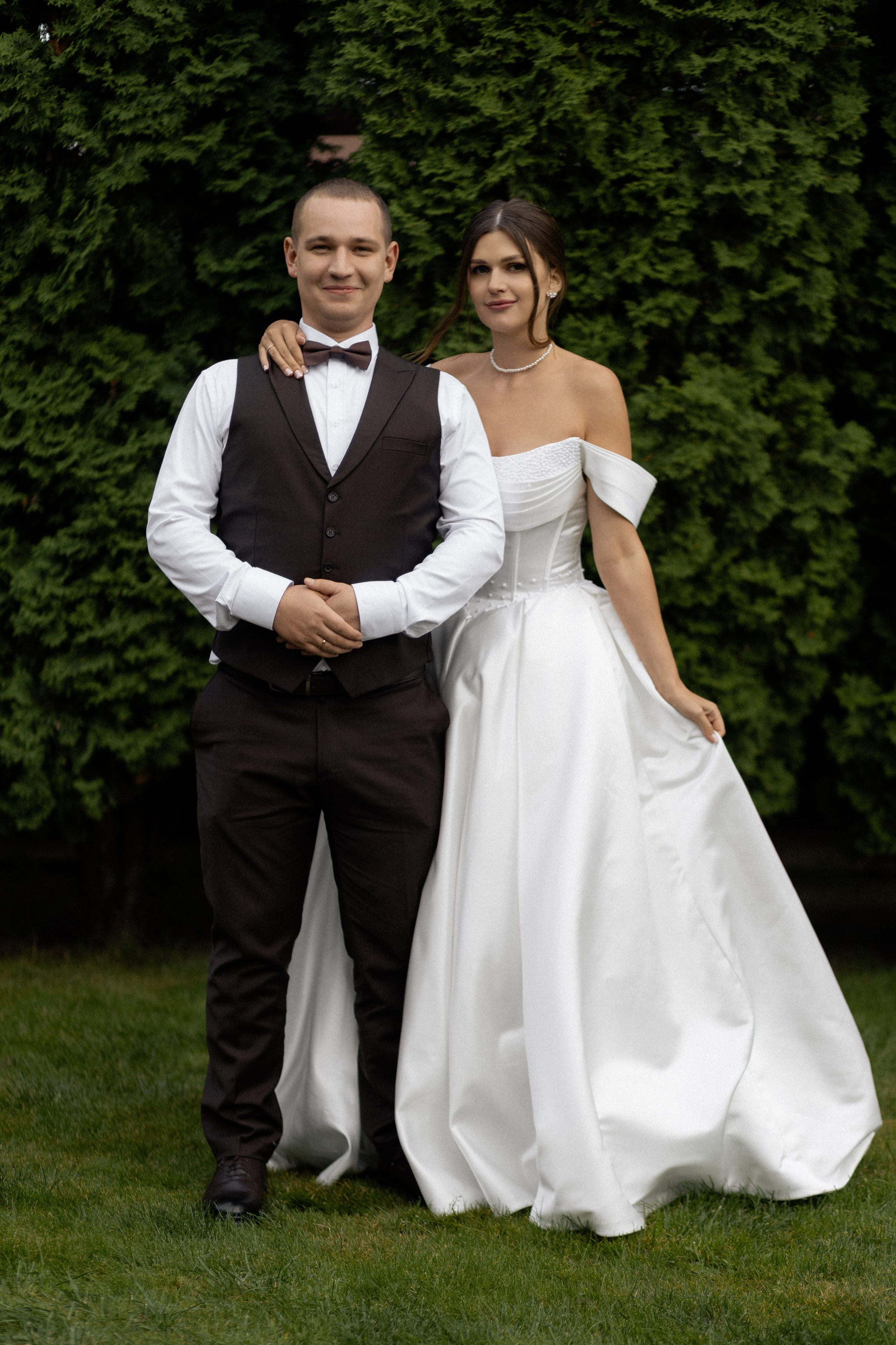 Свадебная фотосессия Анастасии и Игоря в Усадьбе Легенда. Свадебный фотограф в Минске/Беларуси Сергей Спиридонов