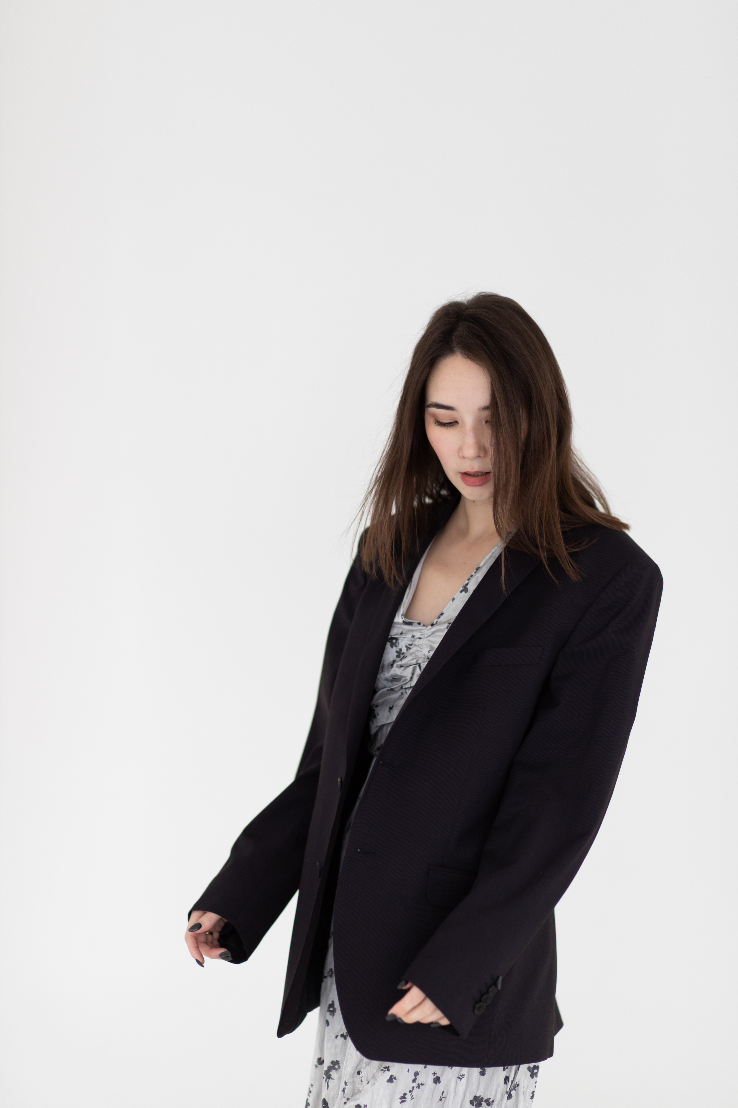 Съемка в студии на белой циклораме для Алены. Контент фотограф Екатеринбург