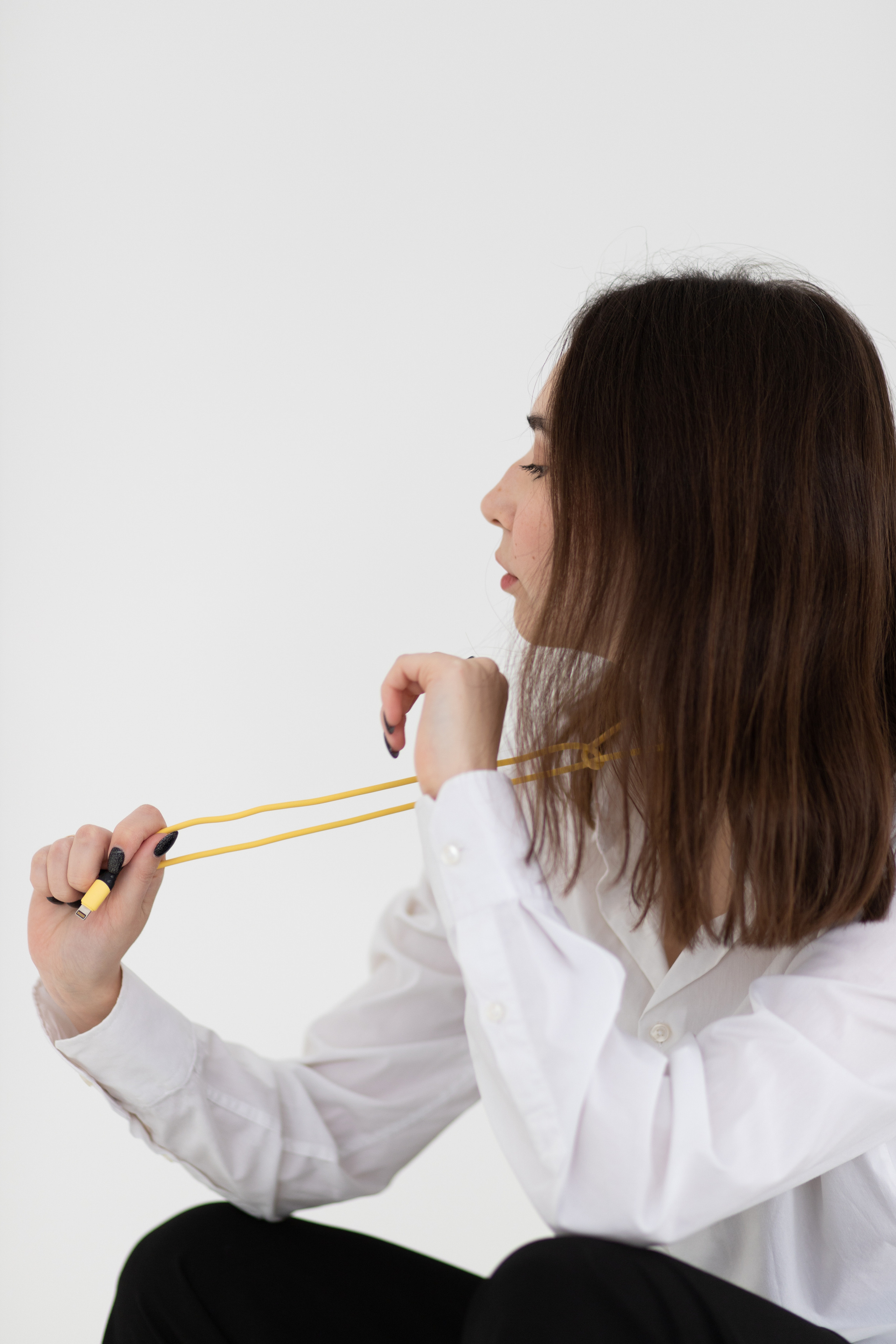 Съемка в студии на белой циклораме для Алены. Контент фотограф Екатеринбург