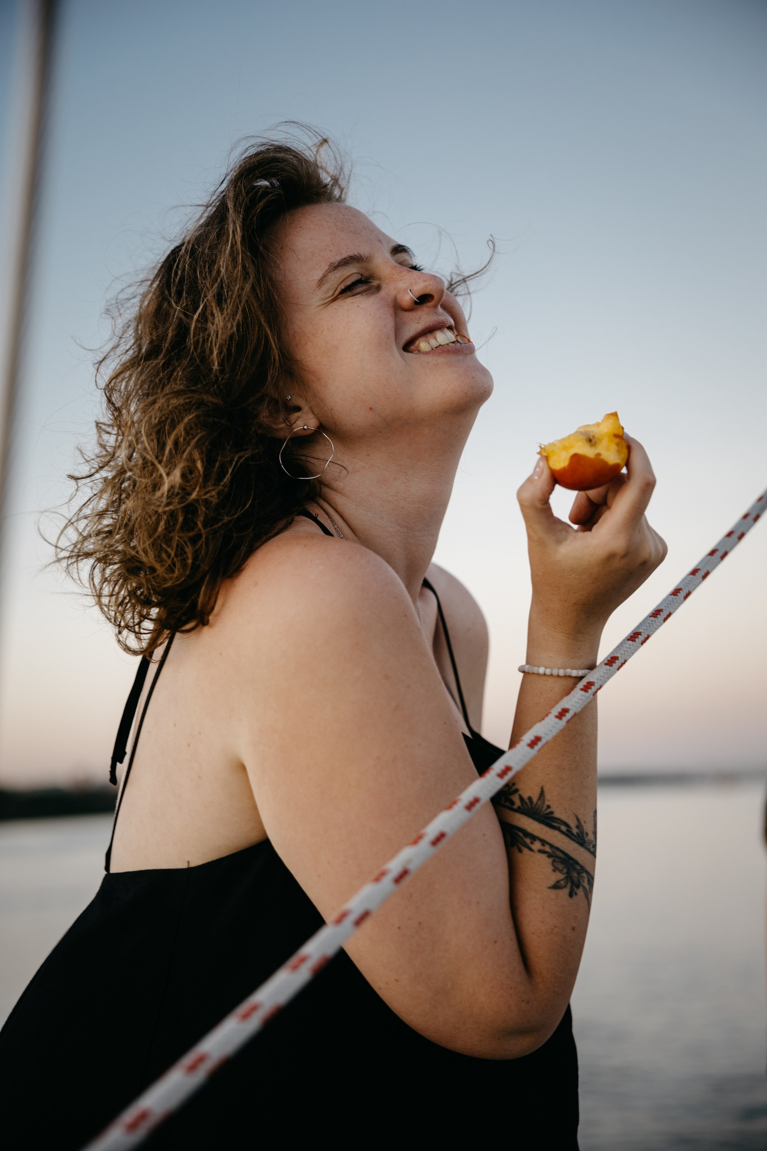 Прогулка на яхте. Фотограф Эдуарда Титанян