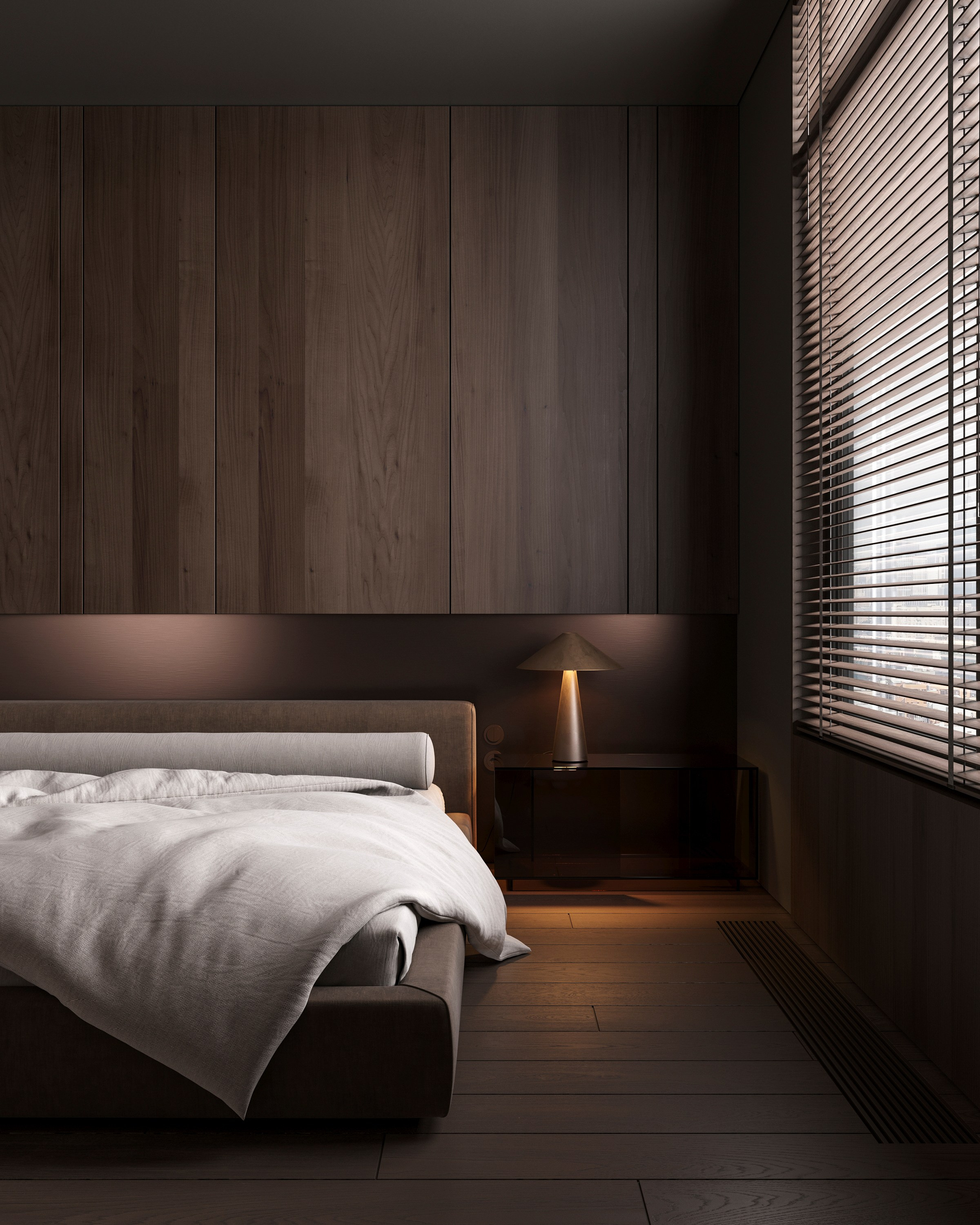 B&W AESTHETIC | DESIGNER ANNE KIREEVA. Interior Visualization by Valerie Stetyukevich