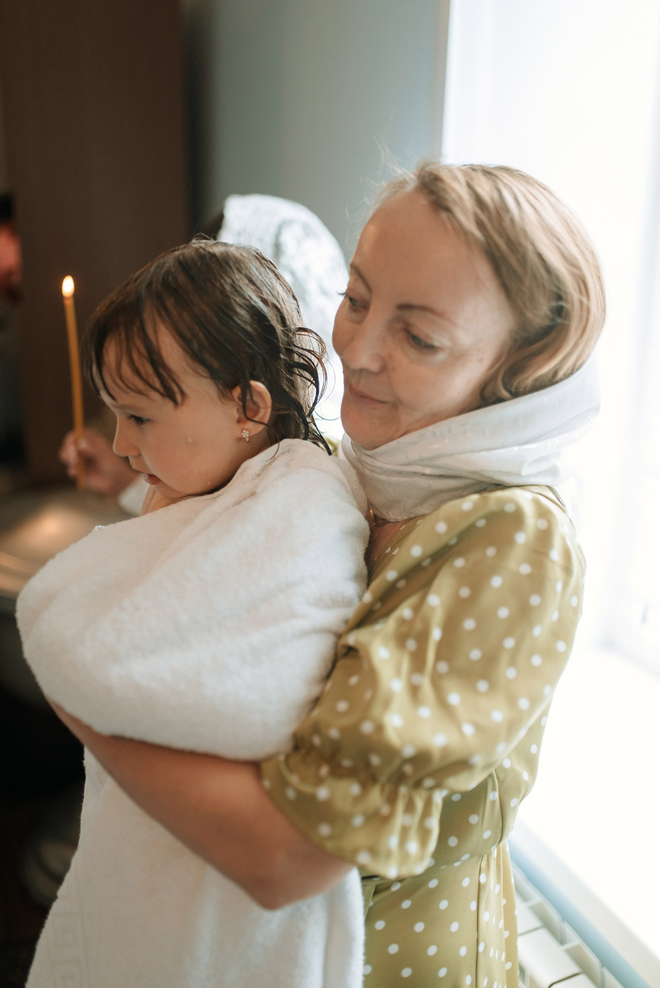Крещение Даши и Алены. Семейный документальный фотограф в Волгограде Мариэта Додина