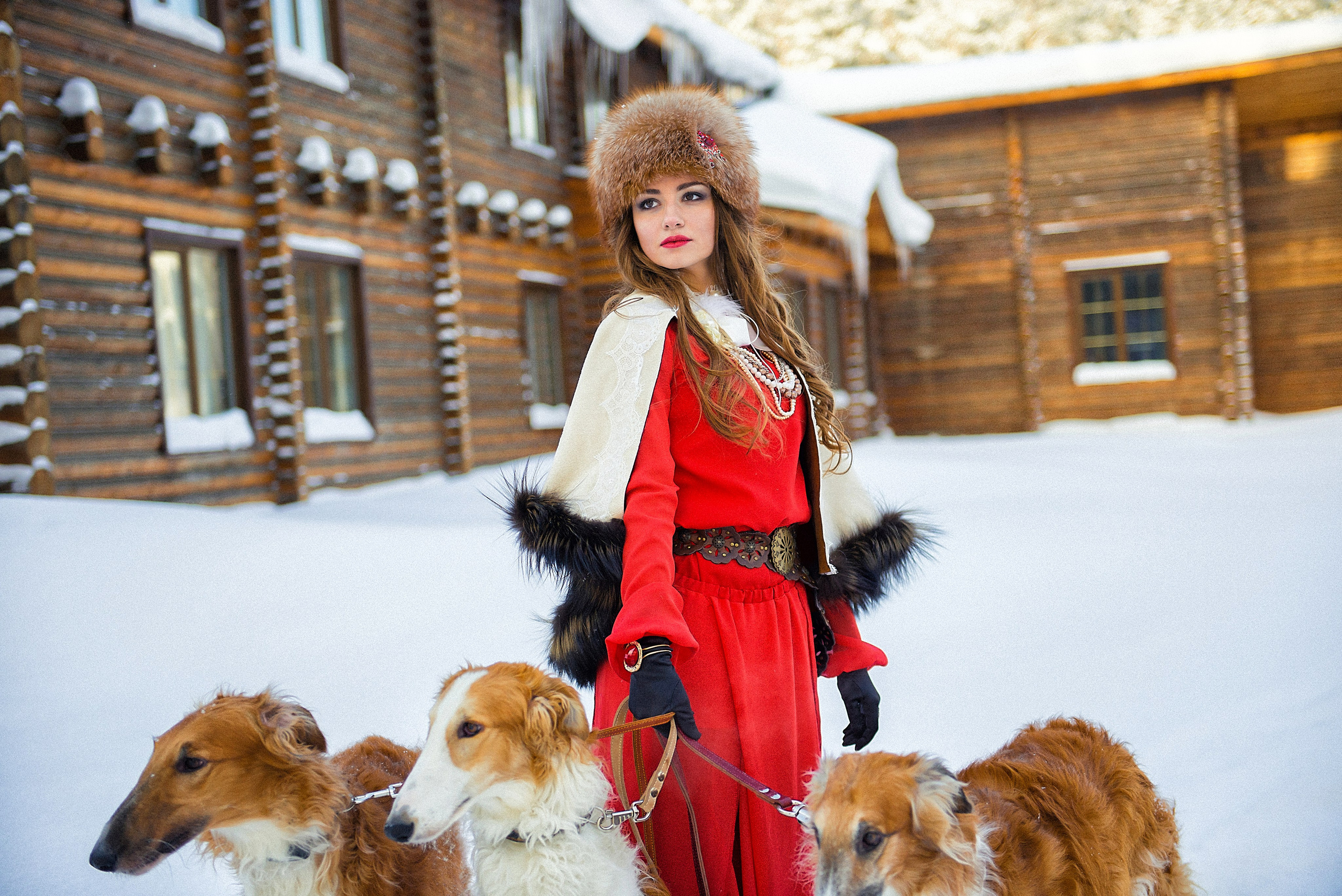 Ира. Сибирская красавица. Фотограф Екатерина Олешко