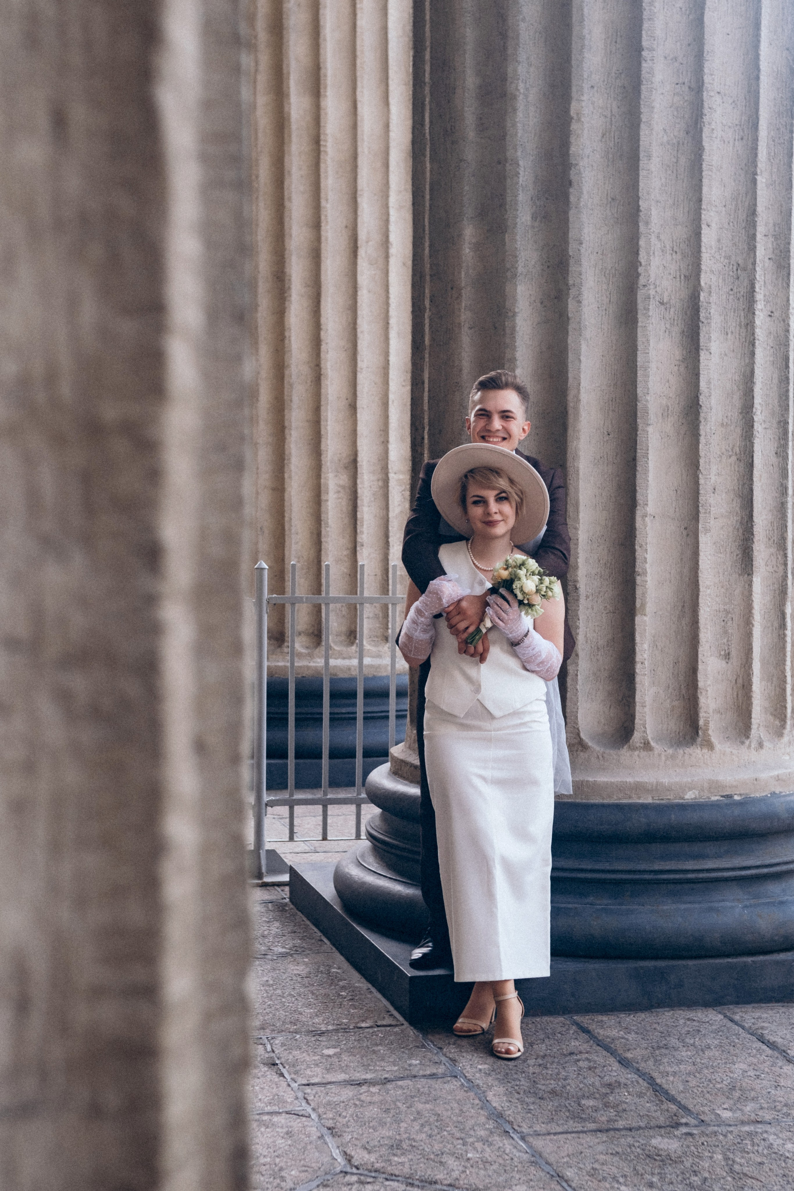 Фрунзенский ЗАГС+прогулка в Центре. Фотограф в Санкт-Петербурге Кристина Брянская