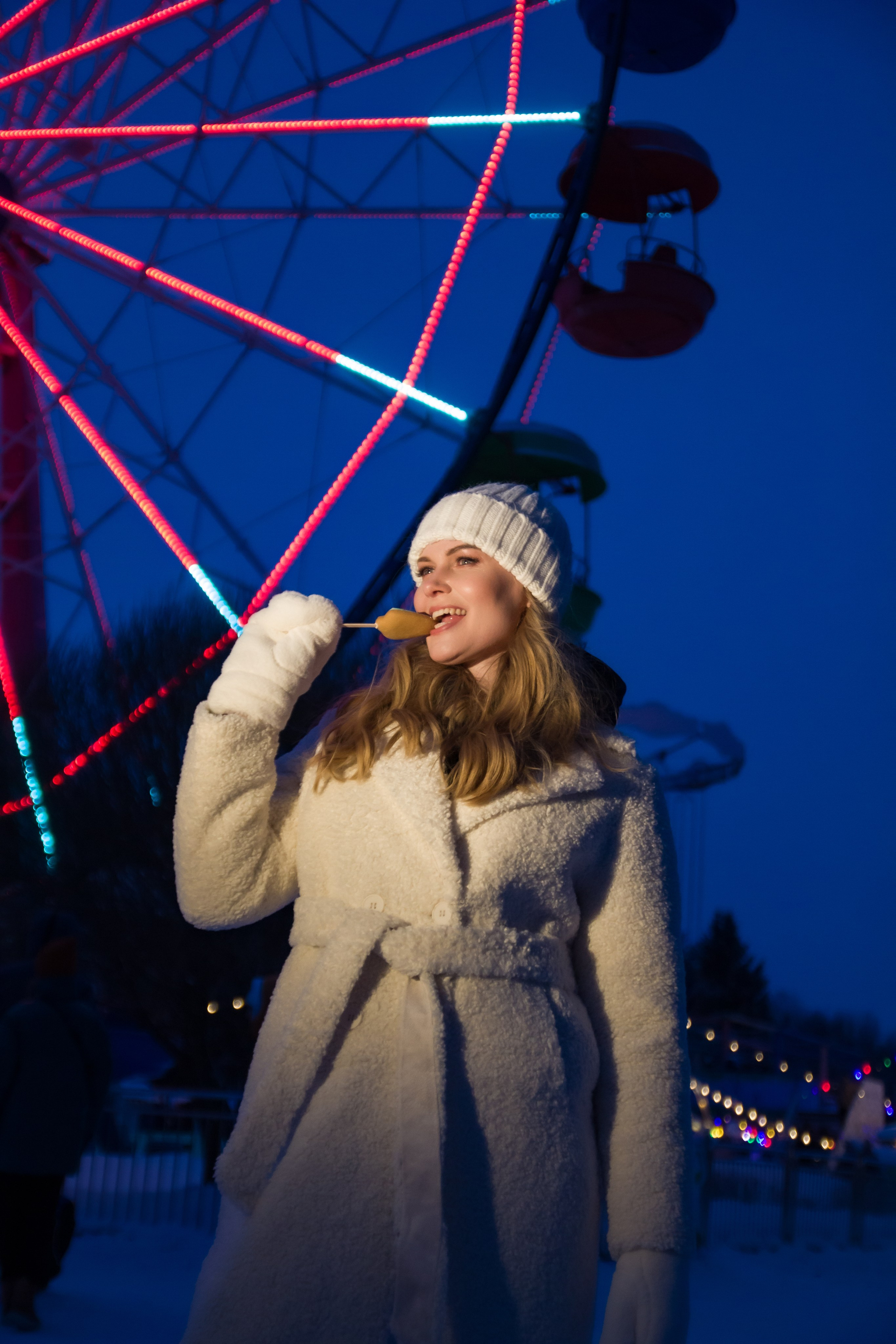 Зимняя прогулка. Женский портрет и немного больше в Санкт-Петербурге