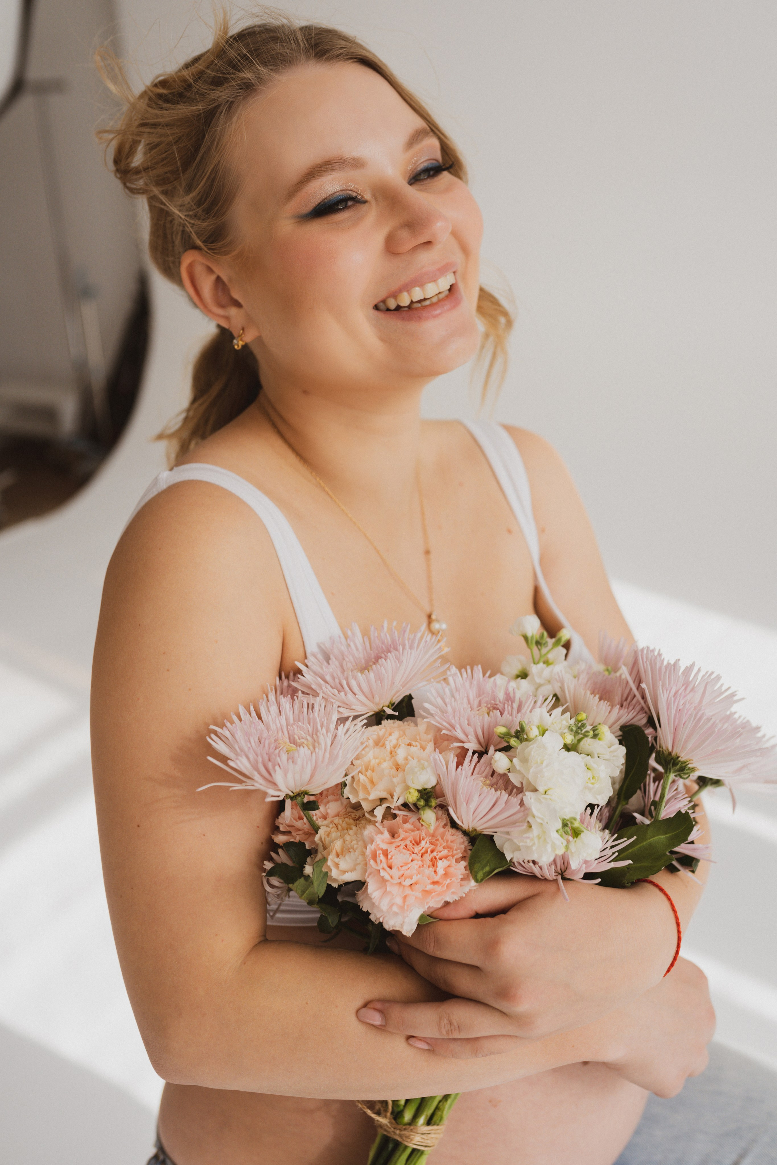 Семейная фотосессия в студии в Москве, семейный фотограф Анна Полушина. Свадебный фотограф в Москве Анна Полушина