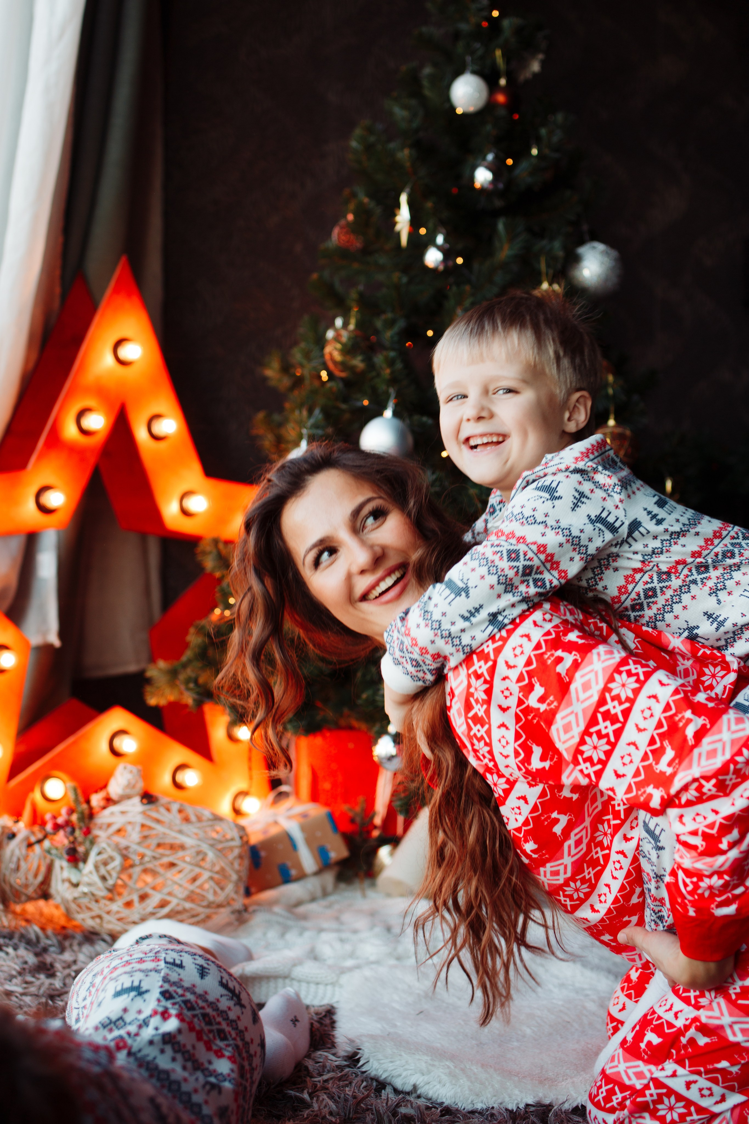Семейная новогодняя. Фотограф Москва