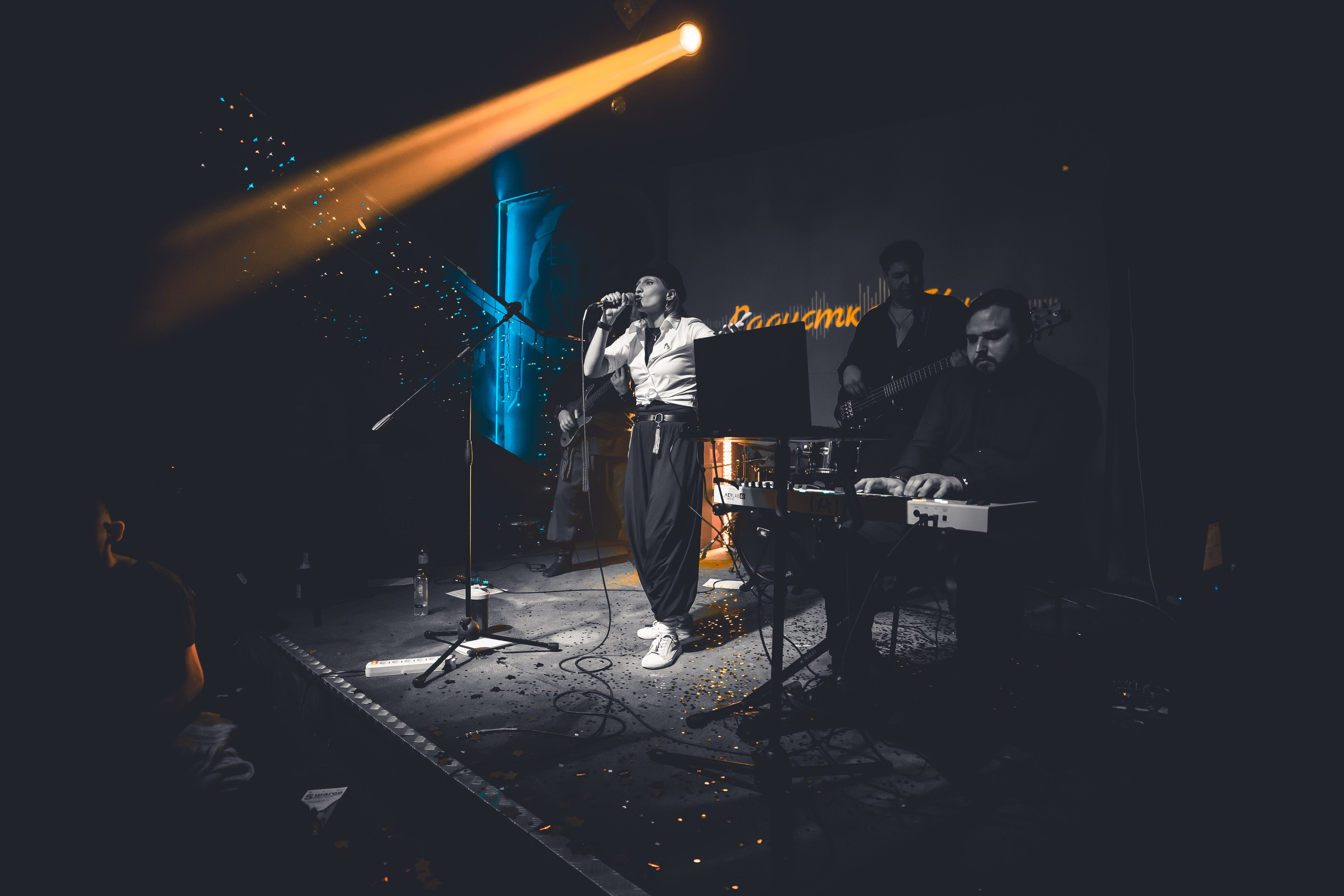 Радистка Кэт. Рок-ёлка, клуб-галерея Эрмитаж. 21.12.2024. Фотограф Регина Крикунова г. Красноярск